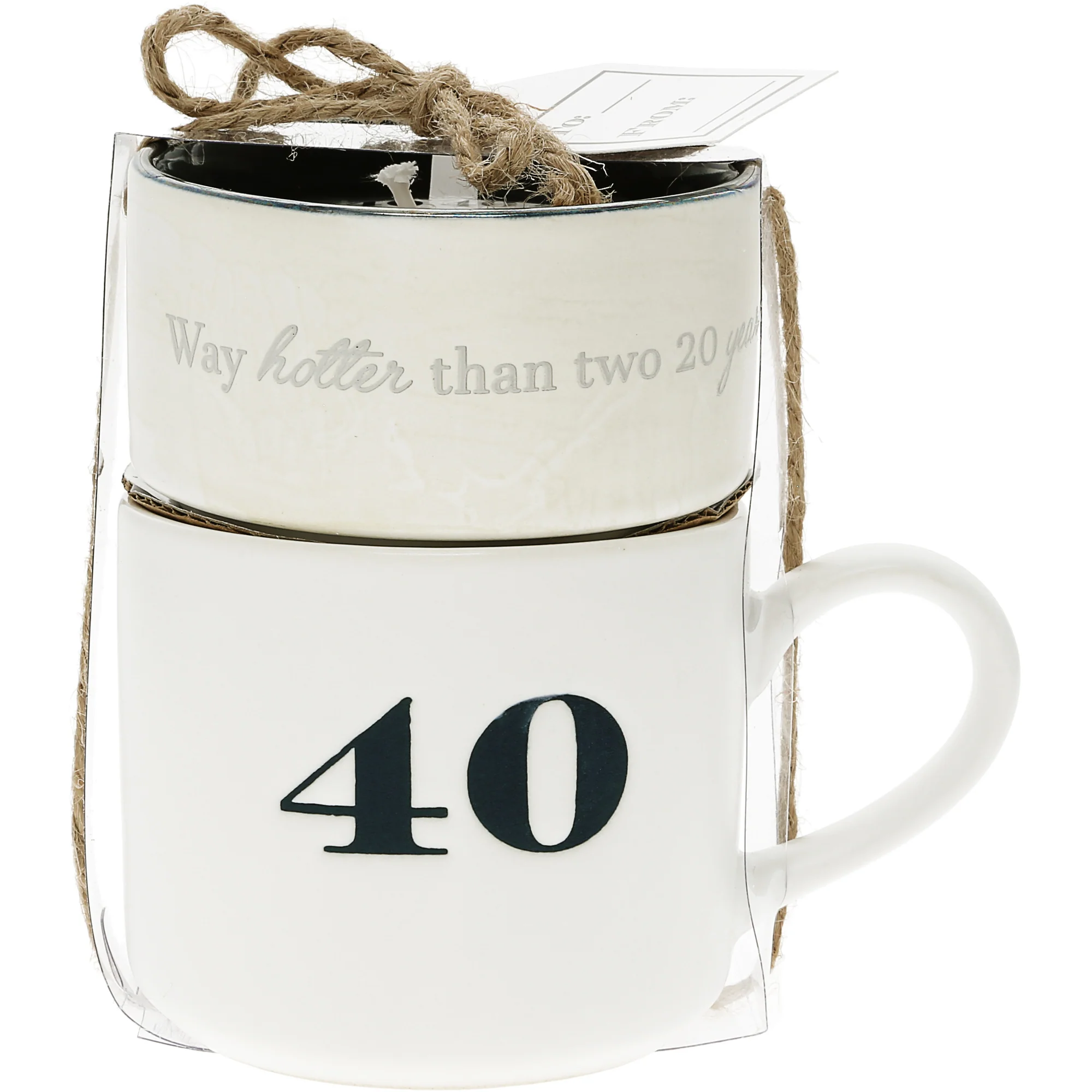 40 Stacking Mug and Candle Set 100% Soy Wax Scent: Tranquility - Image 11