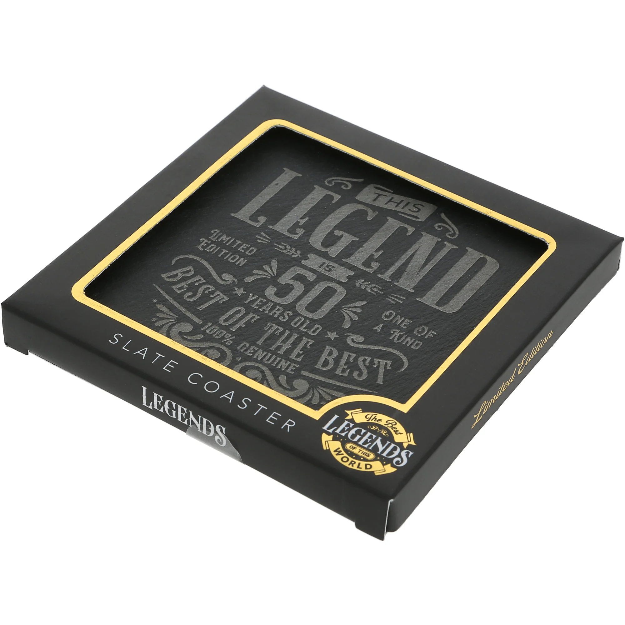 50 Years 4" Slate Coaster - Image 7
