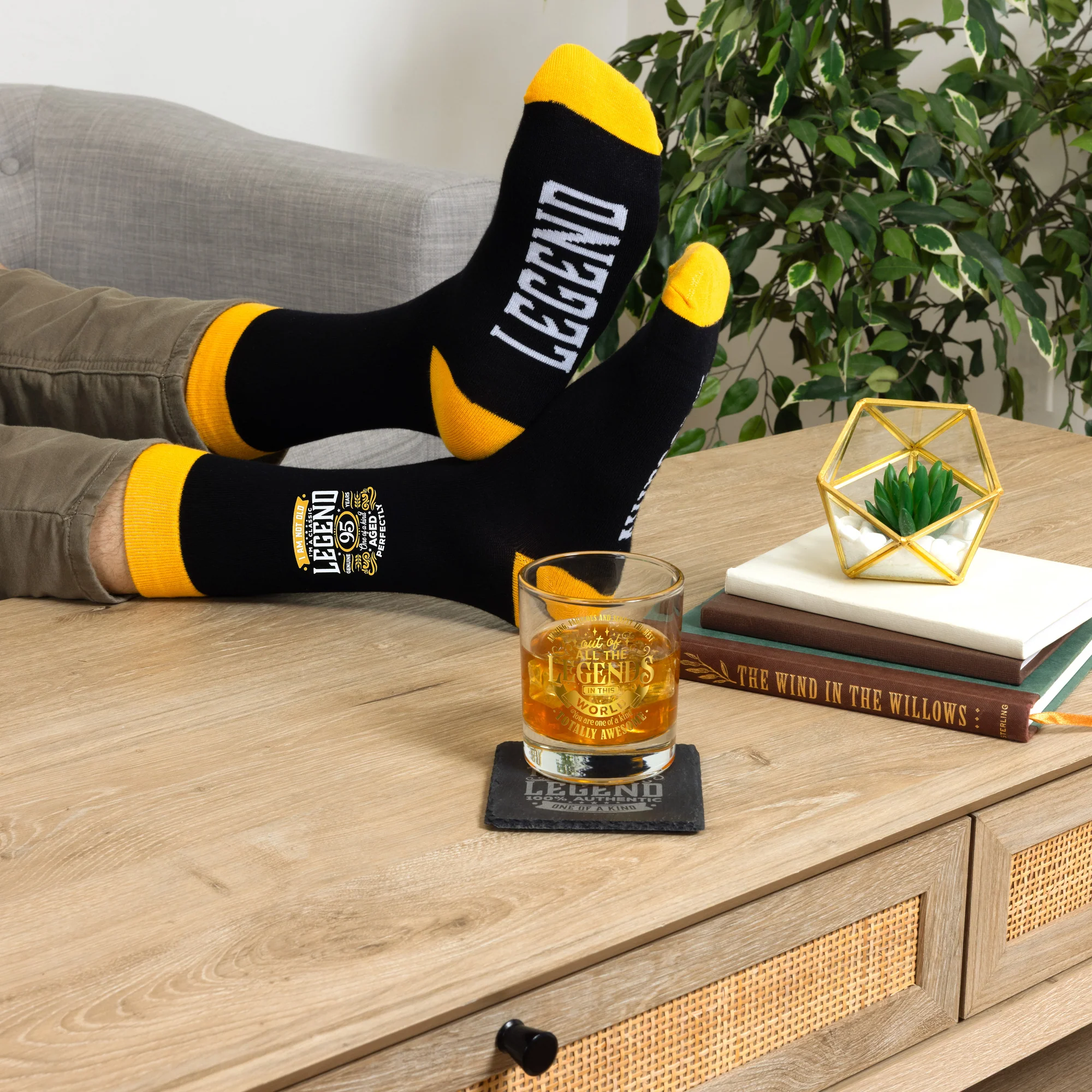 95 Years Bamboo Crew Socks - Image 3