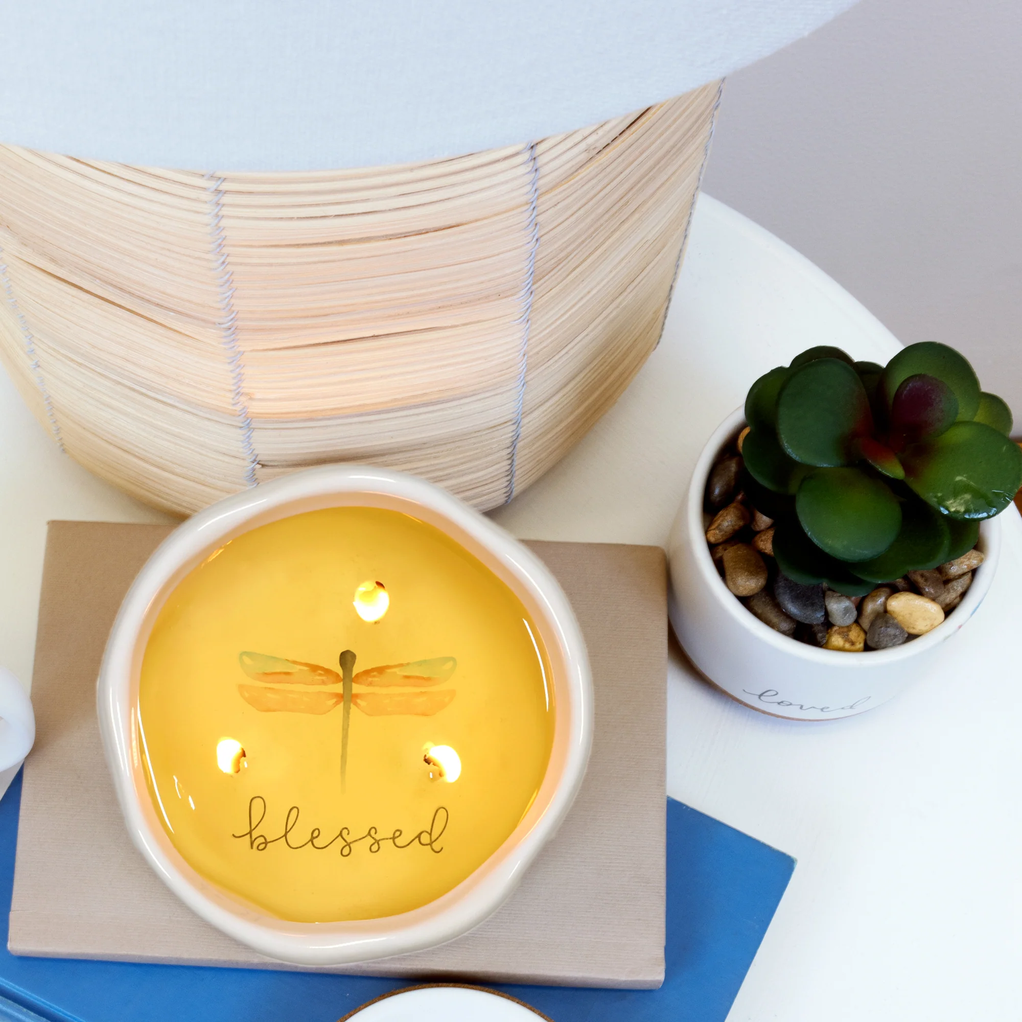 Amazing Grace 8 oz - 100% Soy Wax Reveal Candle Scent: Tranquility - Image 2