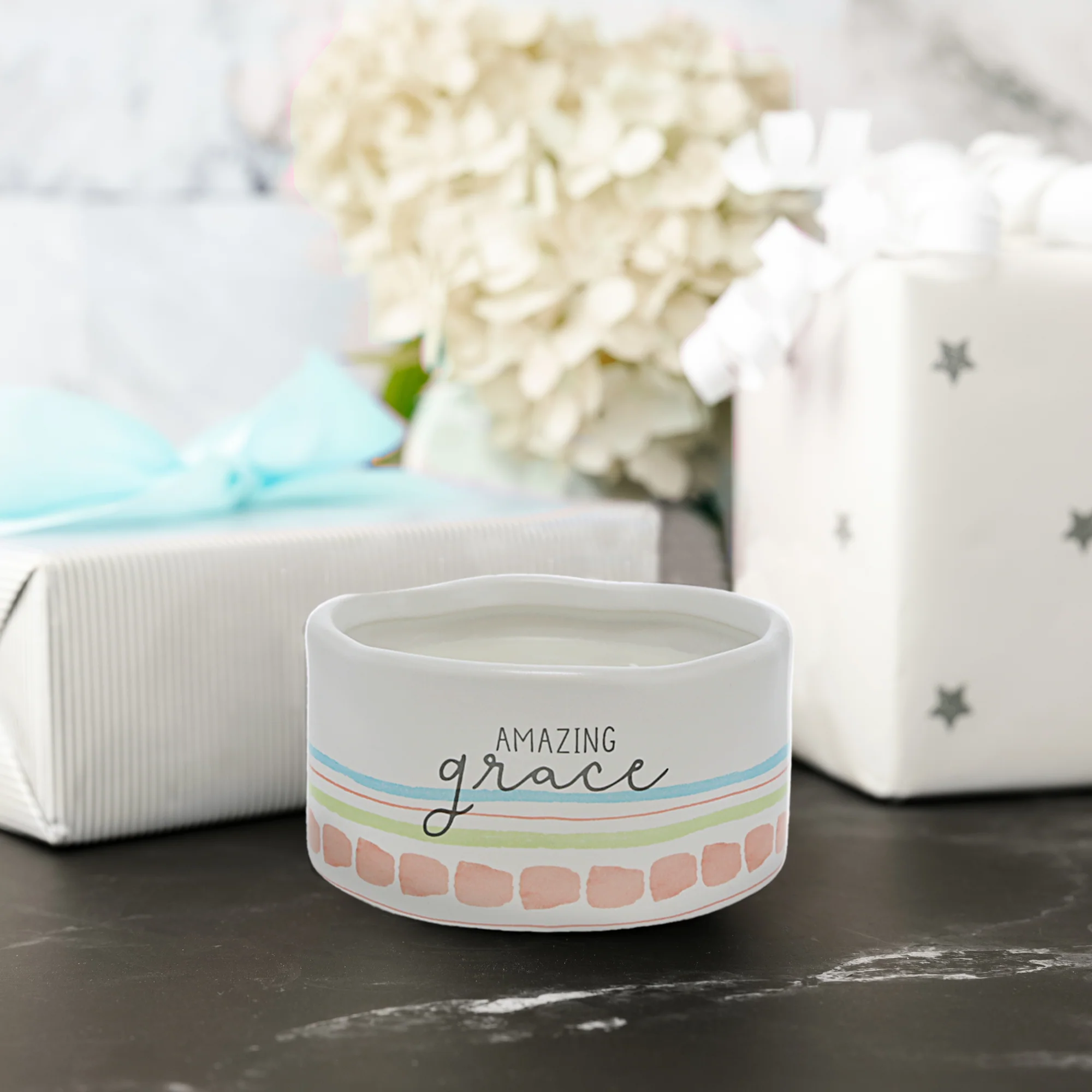 Amazing Grace 8 oz - 100% Soy Wax Reveal Candle Scent: Tranquility - Image 4