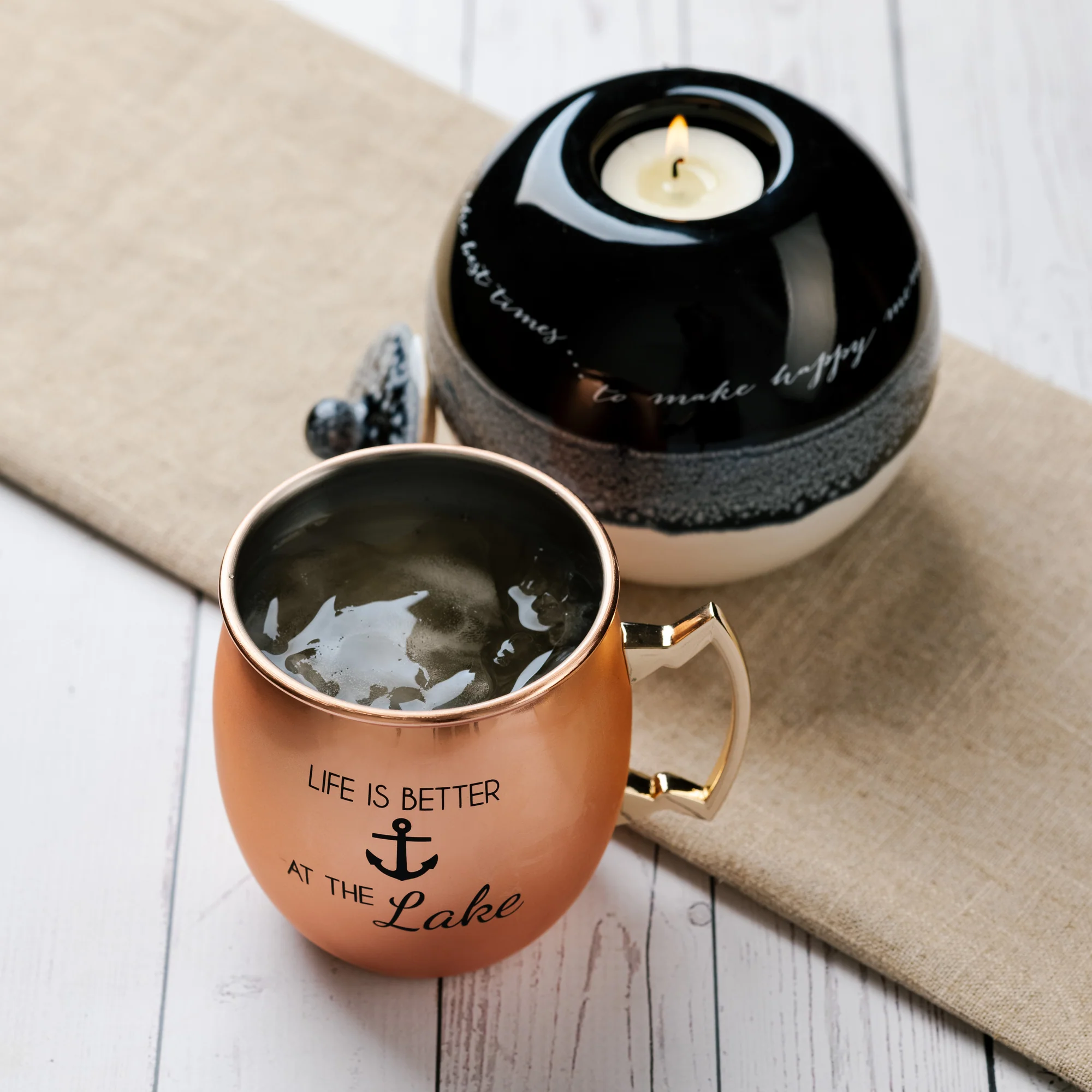 At the Lake 20 oz Stainless Steel Moscow Mule - Image 3