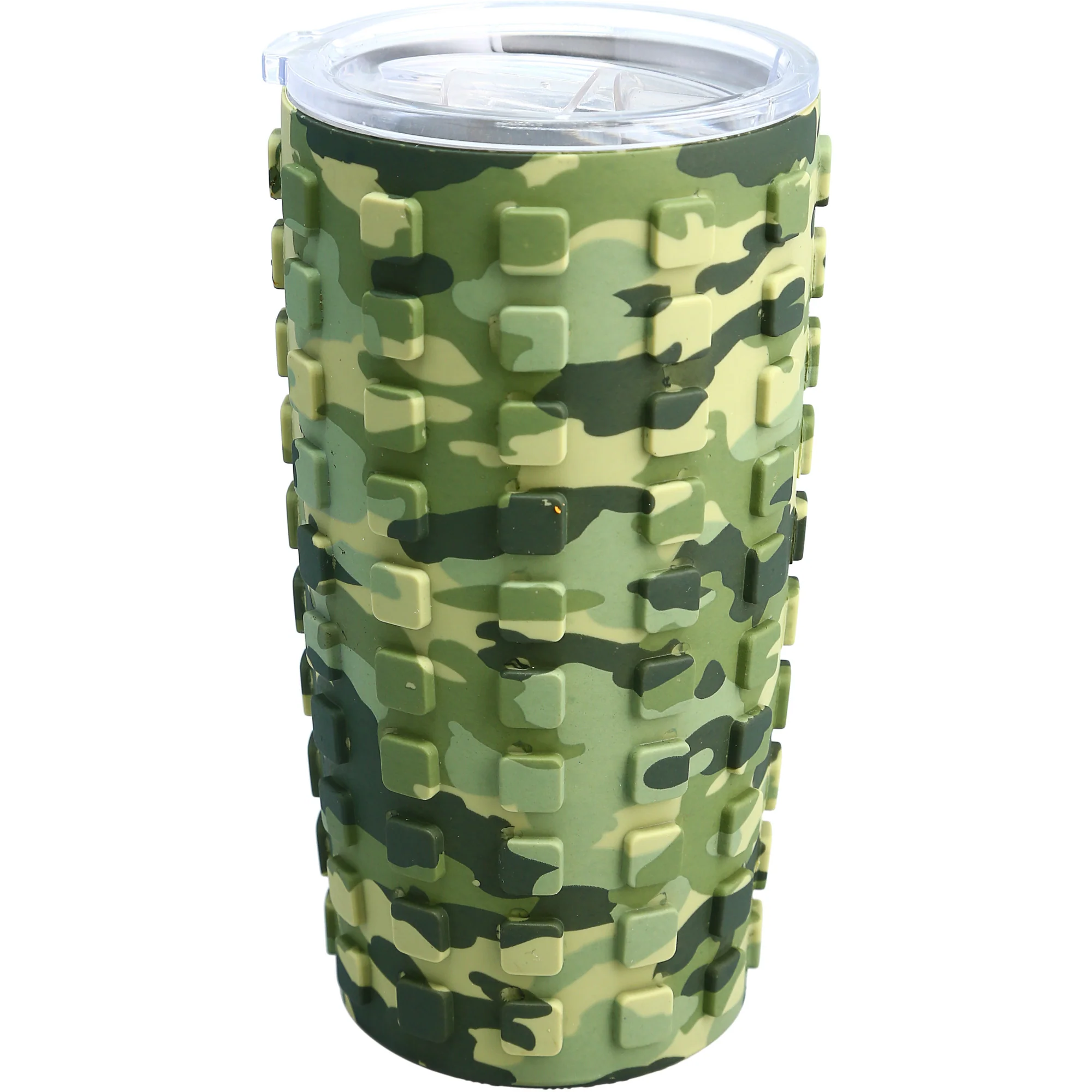 Badass Grandpa 20 oz Travel Tumbler with 3D Silicone Wrap - Image 4