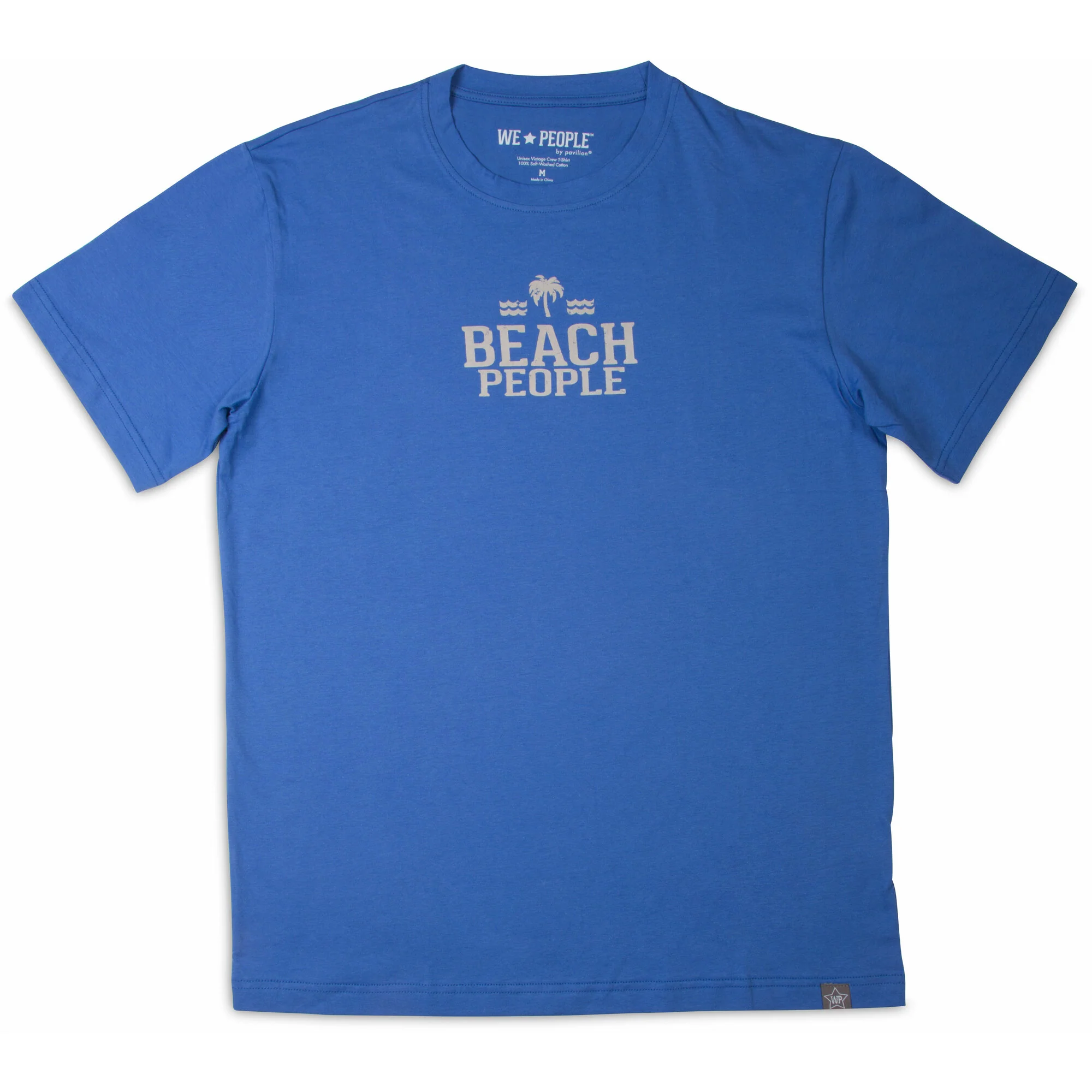 Beach People Small Blue Unisex T-Shirt - Image 14