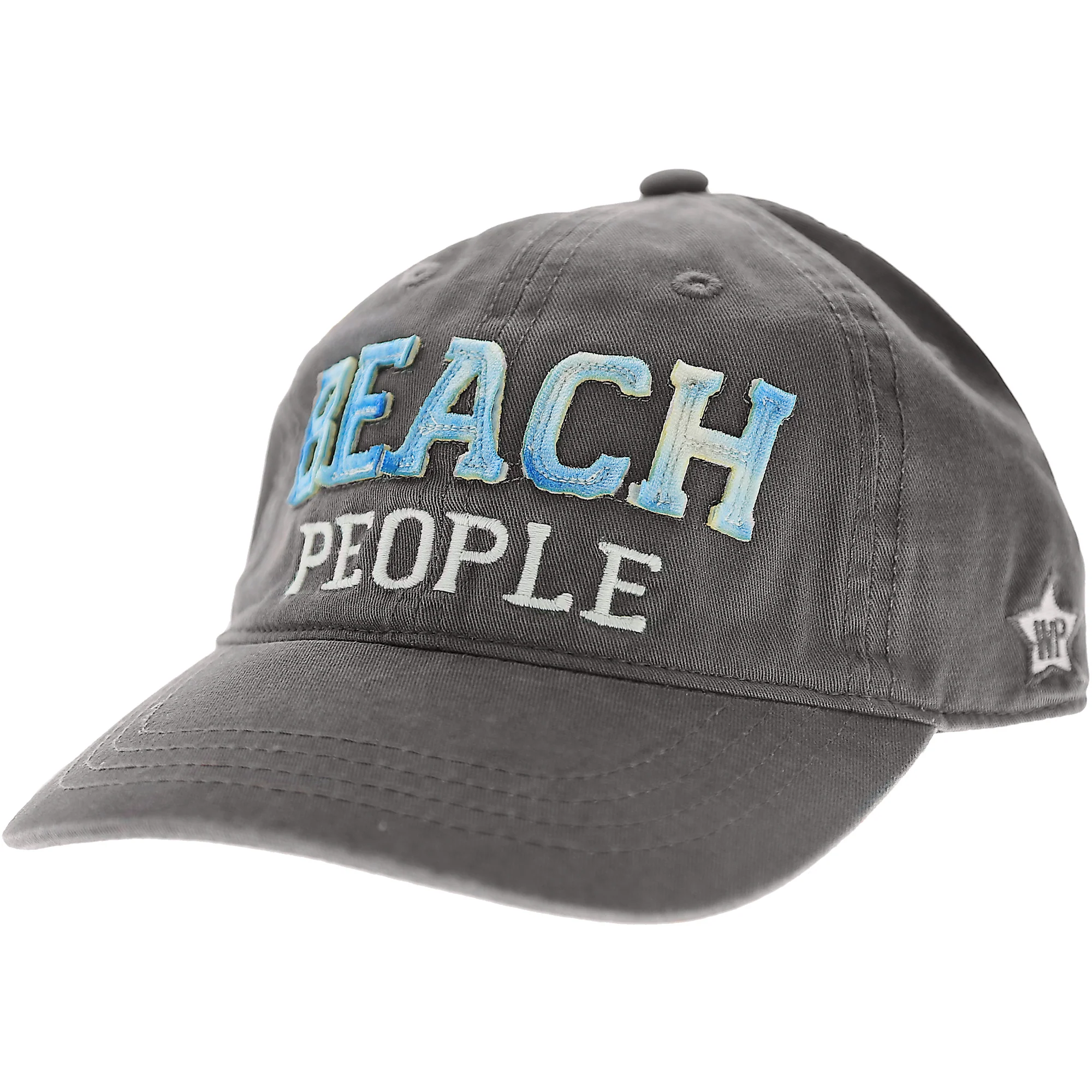 Beach Dark Gray Adjustable Hat - Image 4