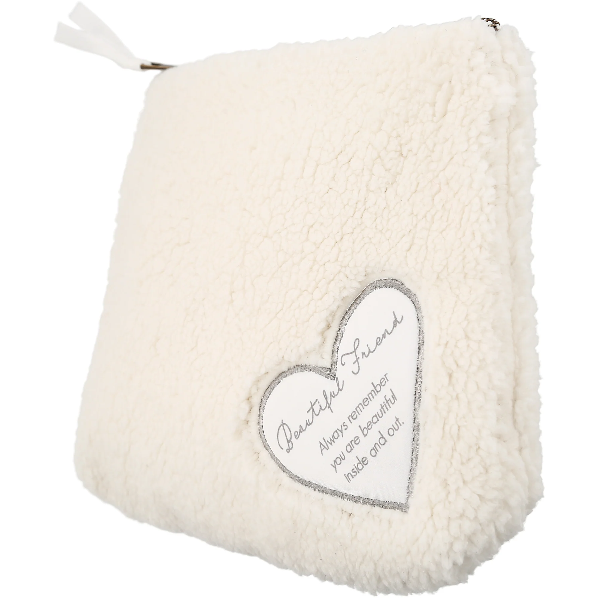 Beautiful Friend 10" x 8" Sherpa Cosmetic Bag - Image 6