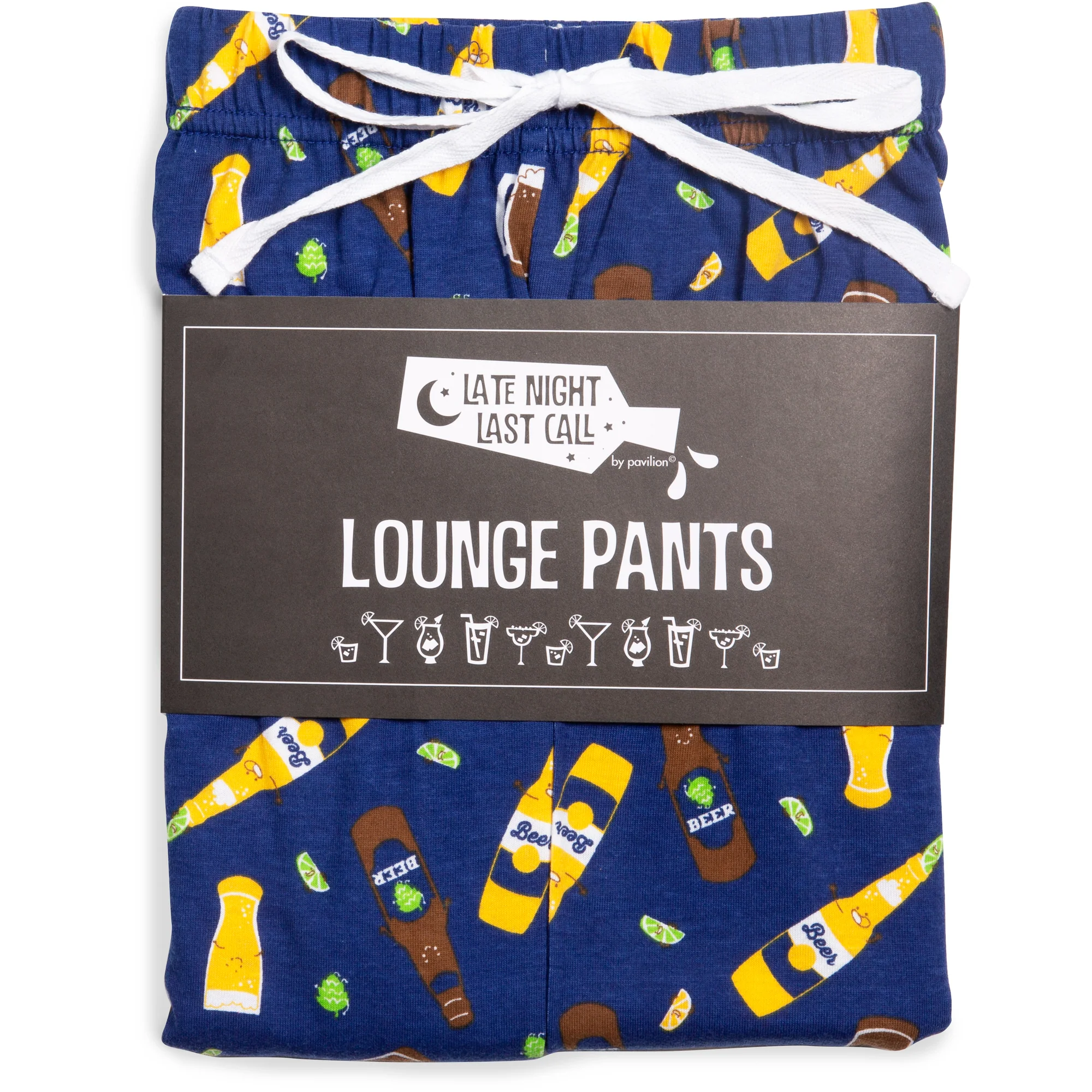 Beer XS Blue Unisex Lounge Pants - Image 9