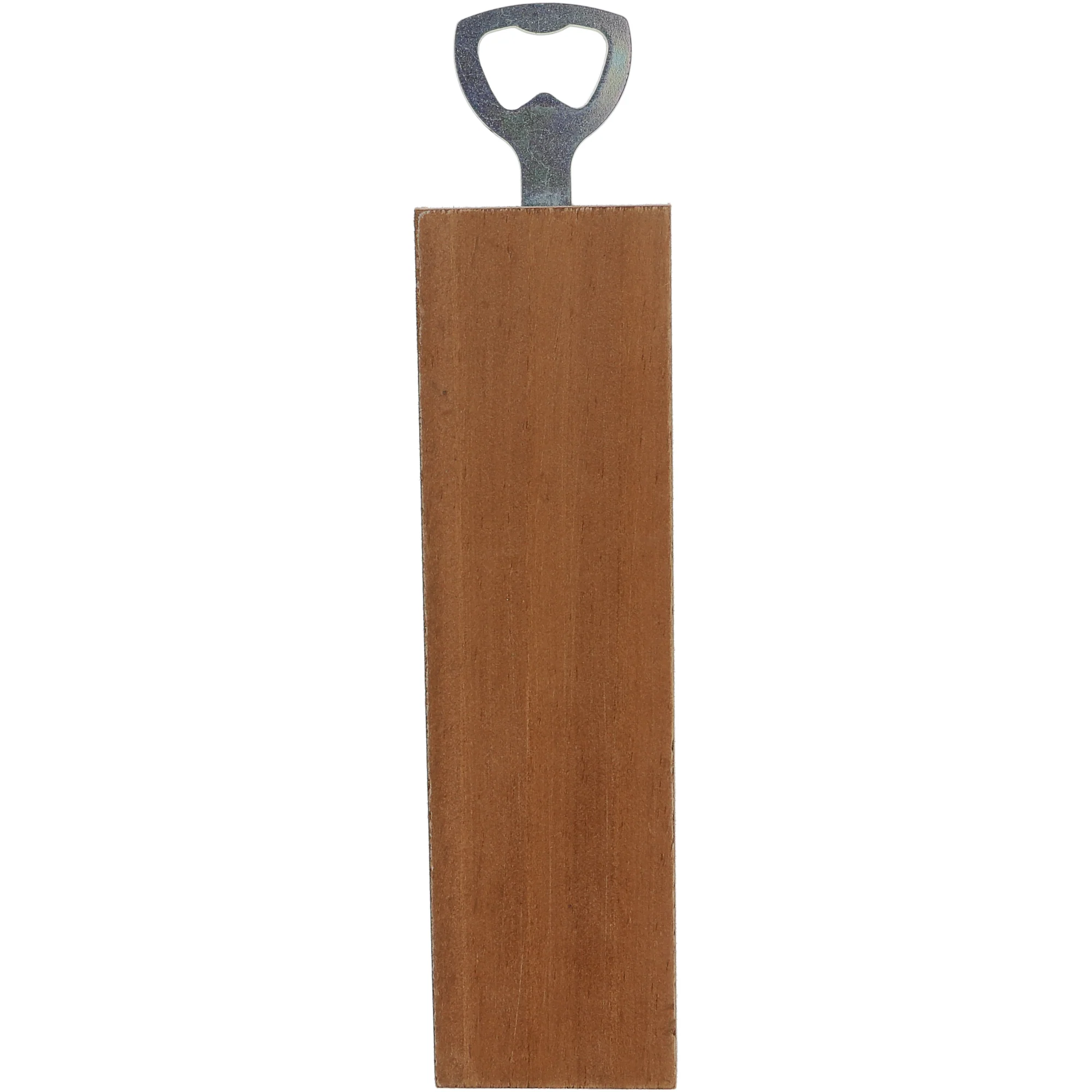 Best Dad Ever 2" x 7" Wooden Bottle Opener - Image 3