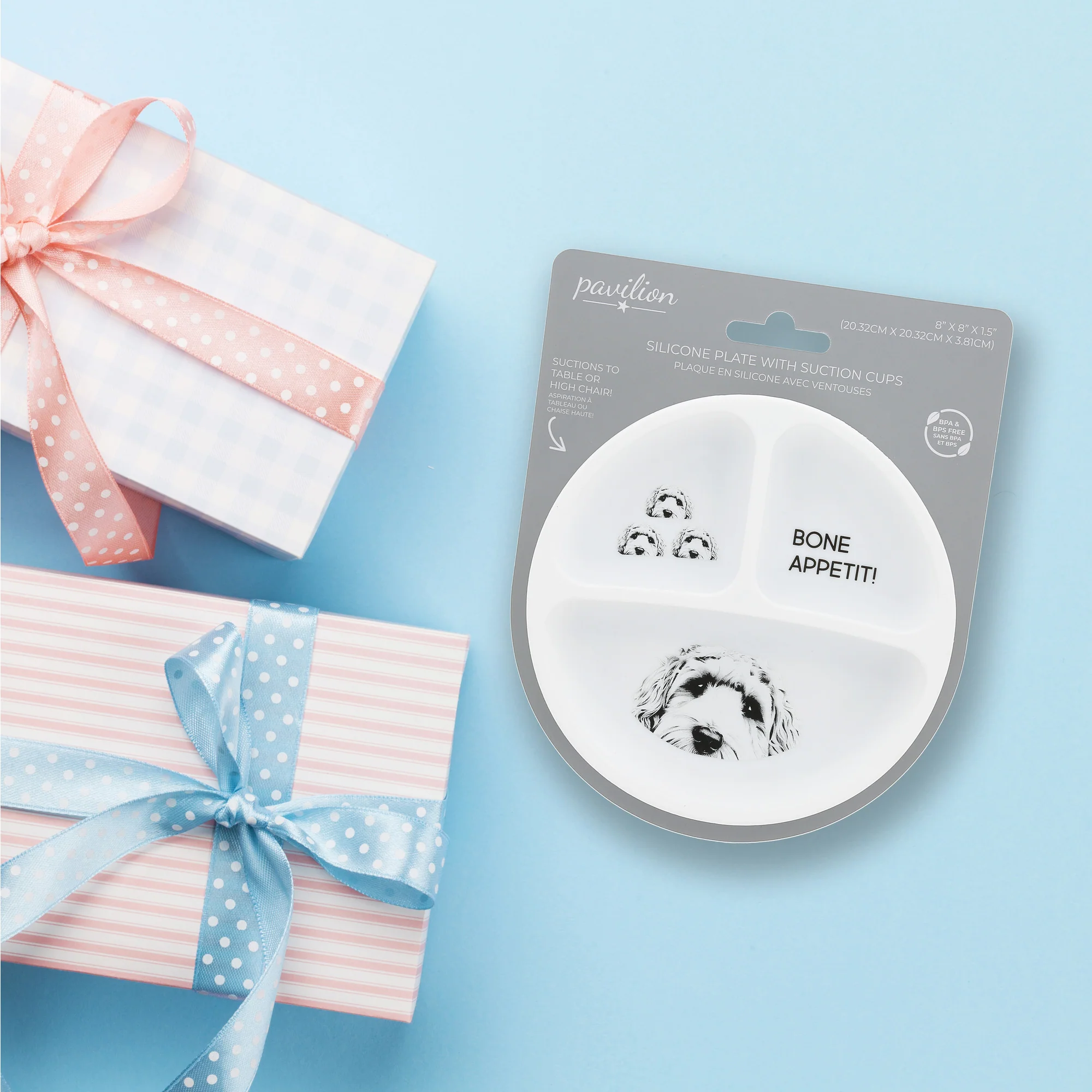 Bone Appetit! Divided Silicone Suction Plate - Image 4