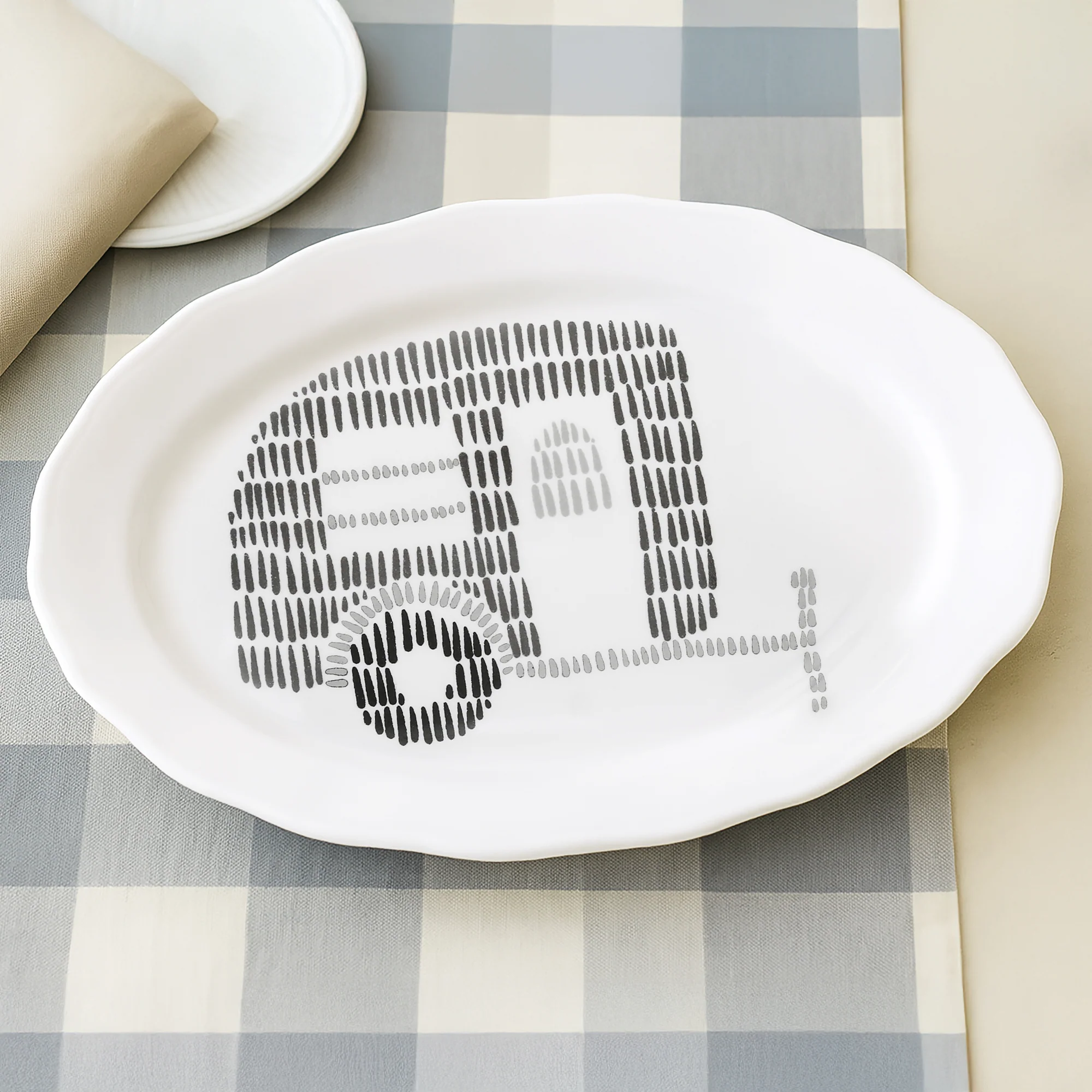 Camp 20" Melamine Serving Tray - Image 2