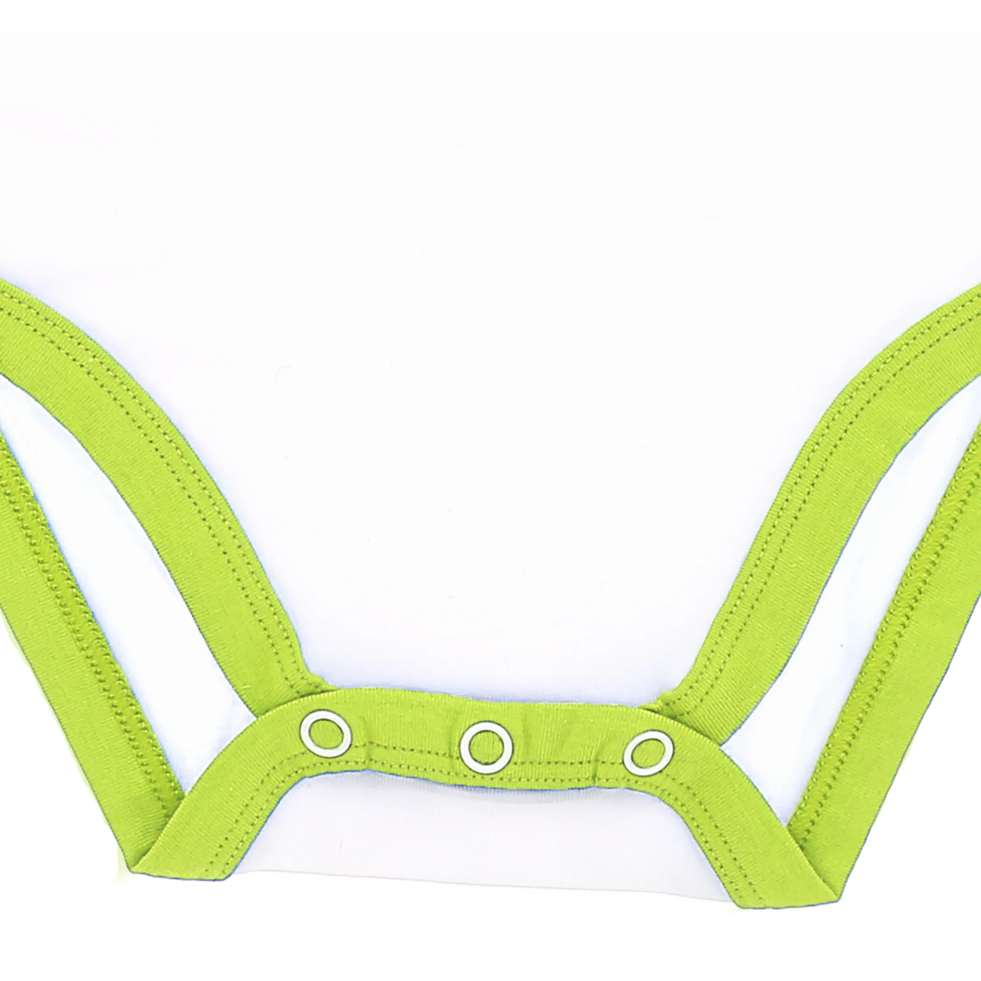 Camp Bum 6-12 Month Light Green Trimmed Bodysuit - Image 6