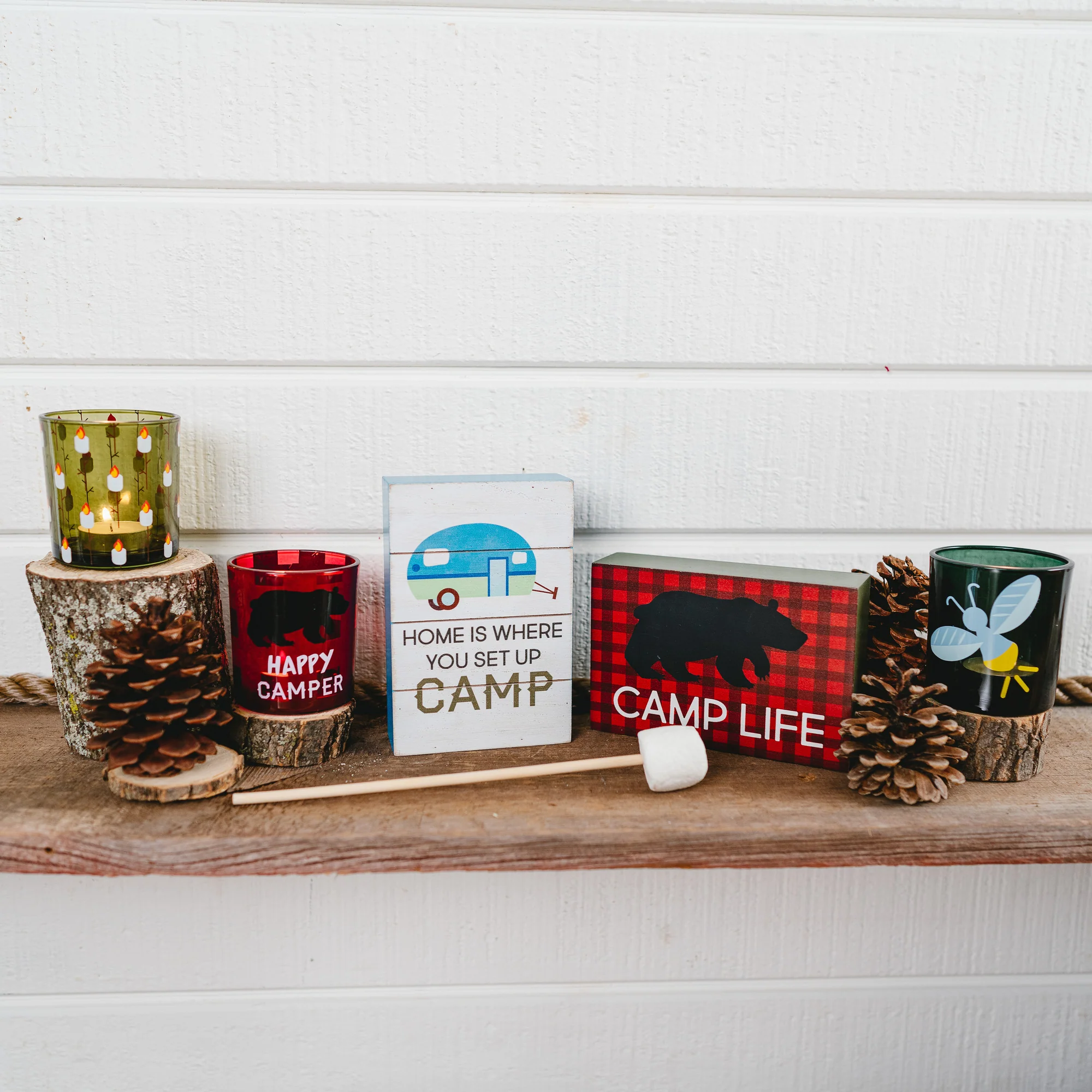 Camp Life 6" x 4" MDF Plaque - Image 3