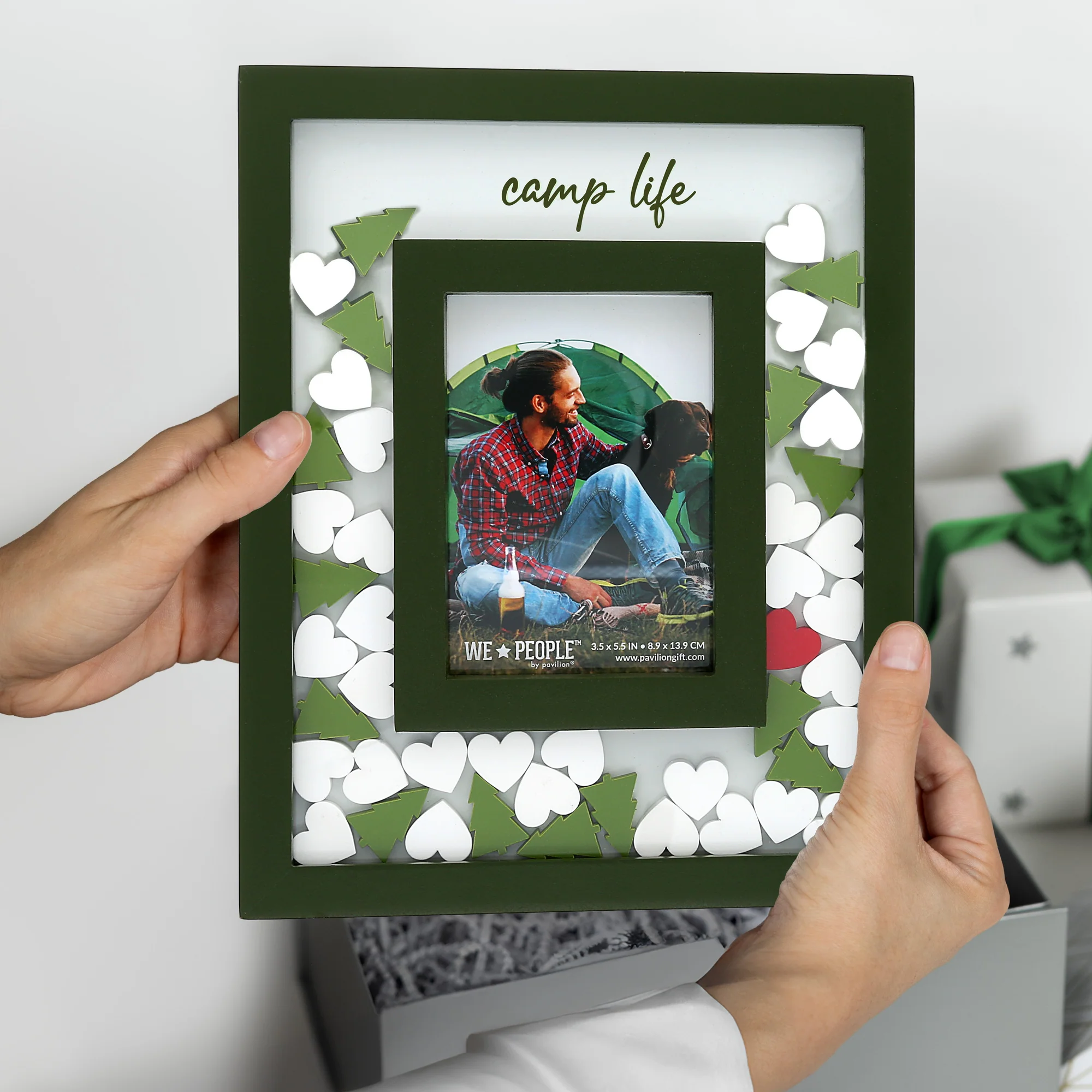 Camp Life 8" x 10" Picture Frame (Holds 3.5" x 5.5" Photo) - Image 4