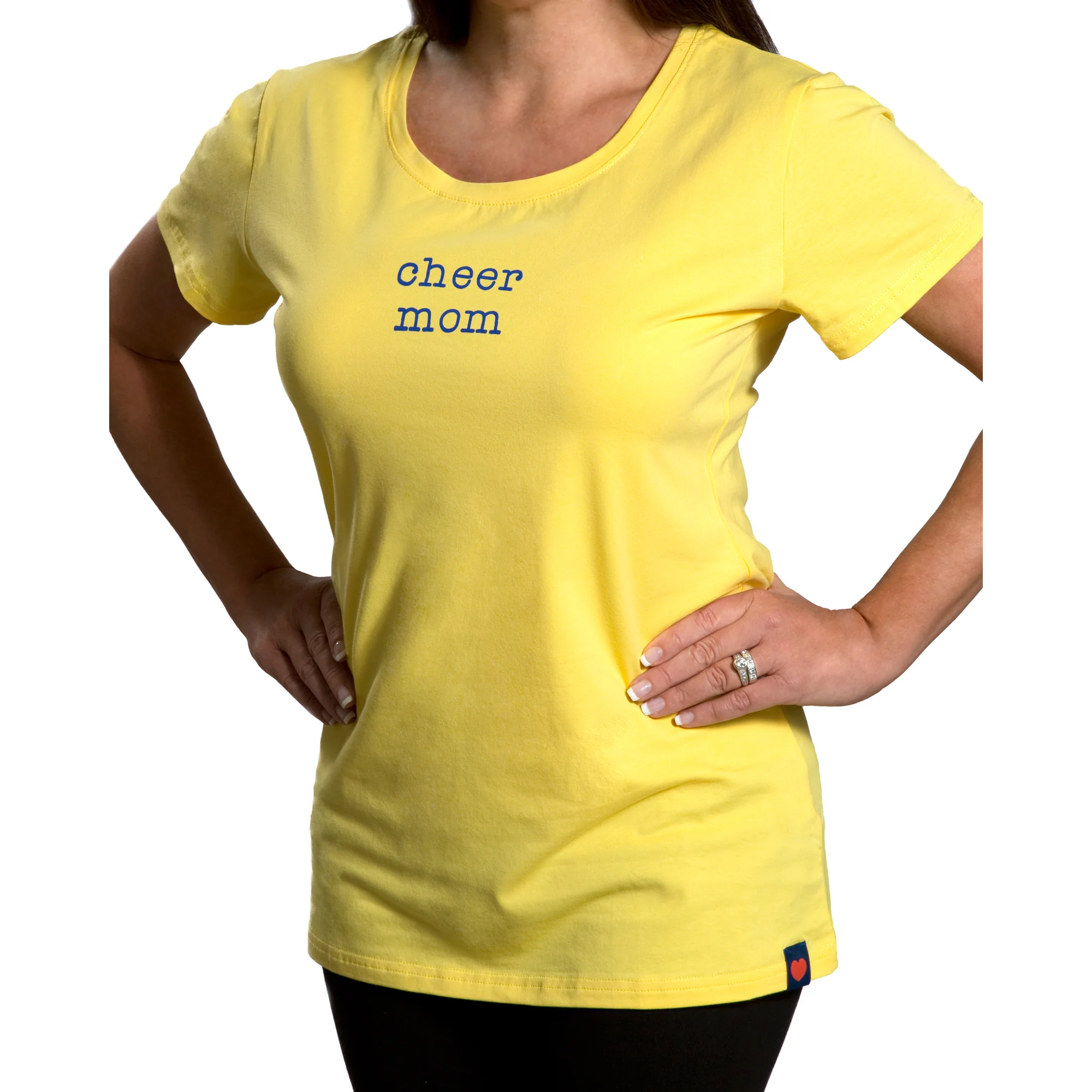 Cheer Mom Small Yellow T-Shirt - Image 21