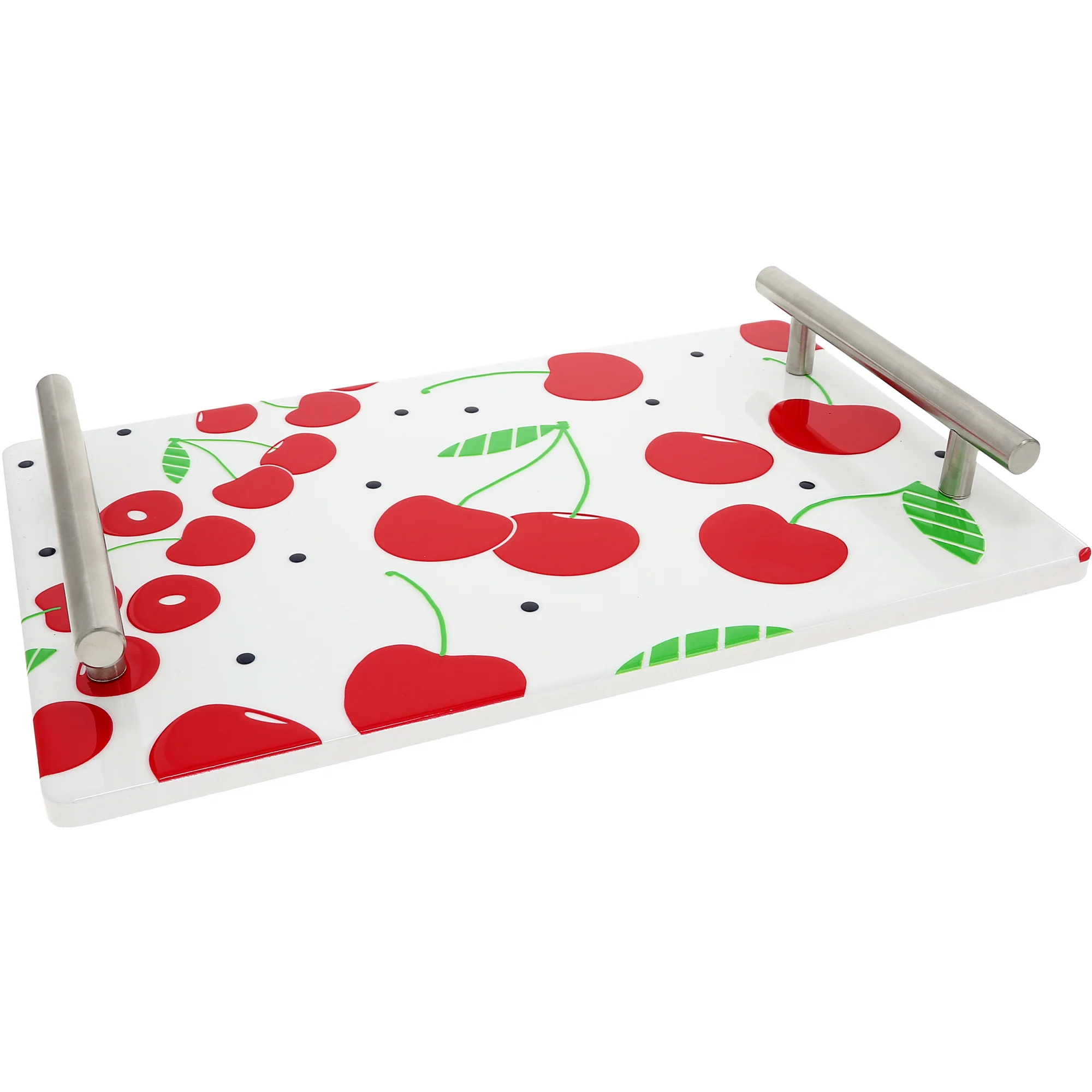 Cherries 11.75" x 7.5" Serving Tray - Image 6