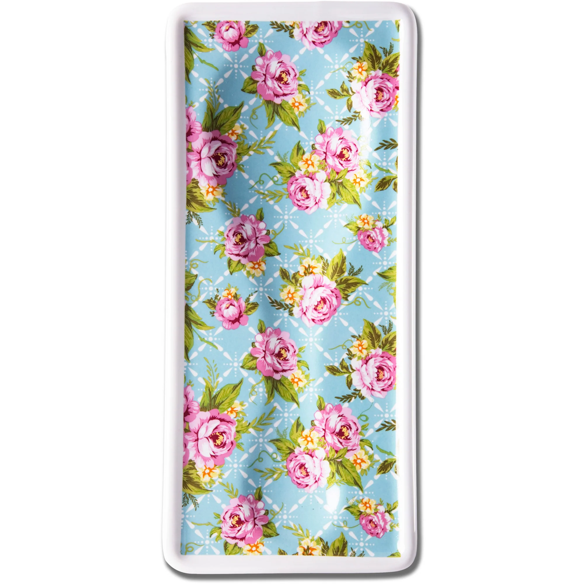 Cottage Kitchen Rose 3.75" x 8.5" Spoon Rest - Image 5
