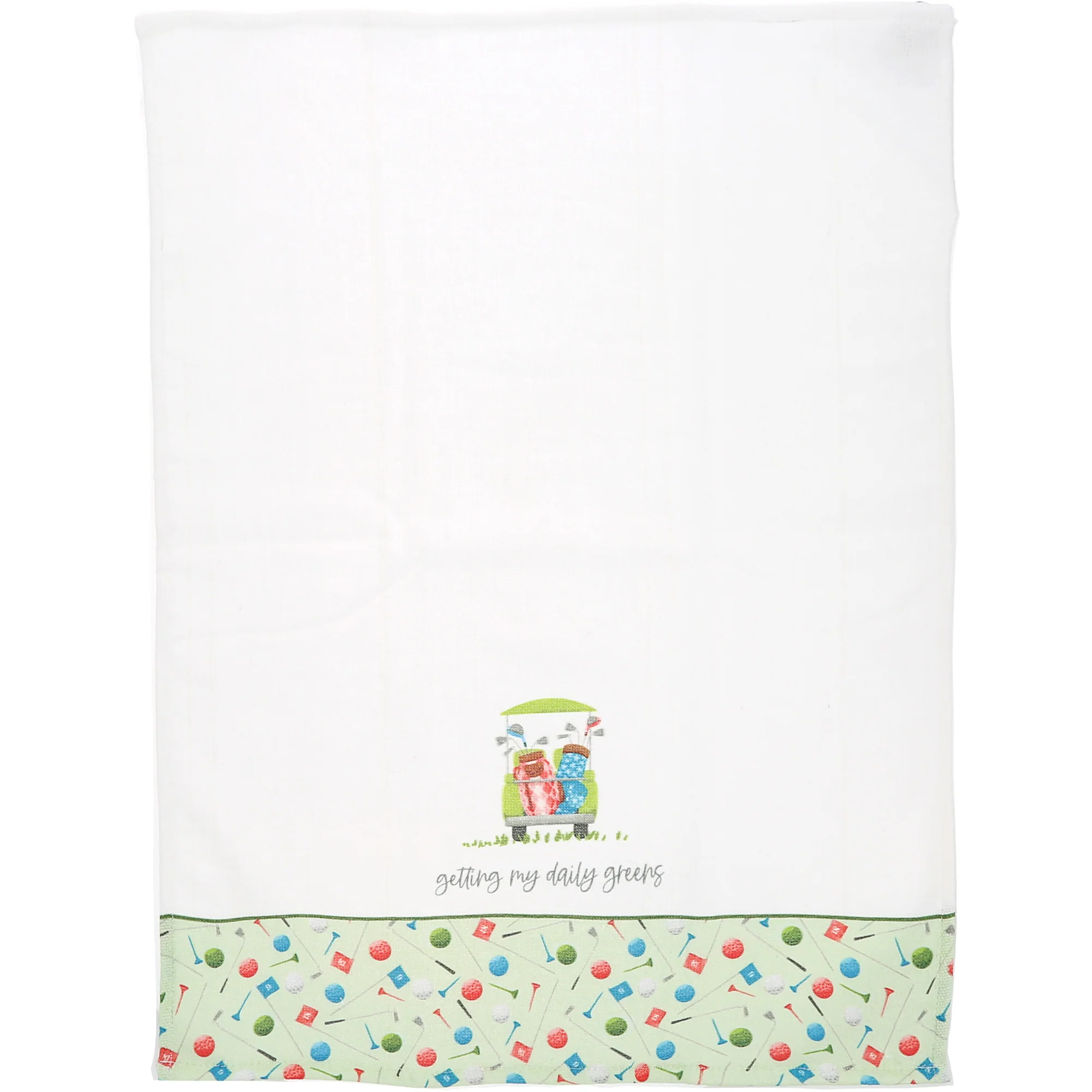 Daily Greens 100% Cotton Tea Towel - Image 5