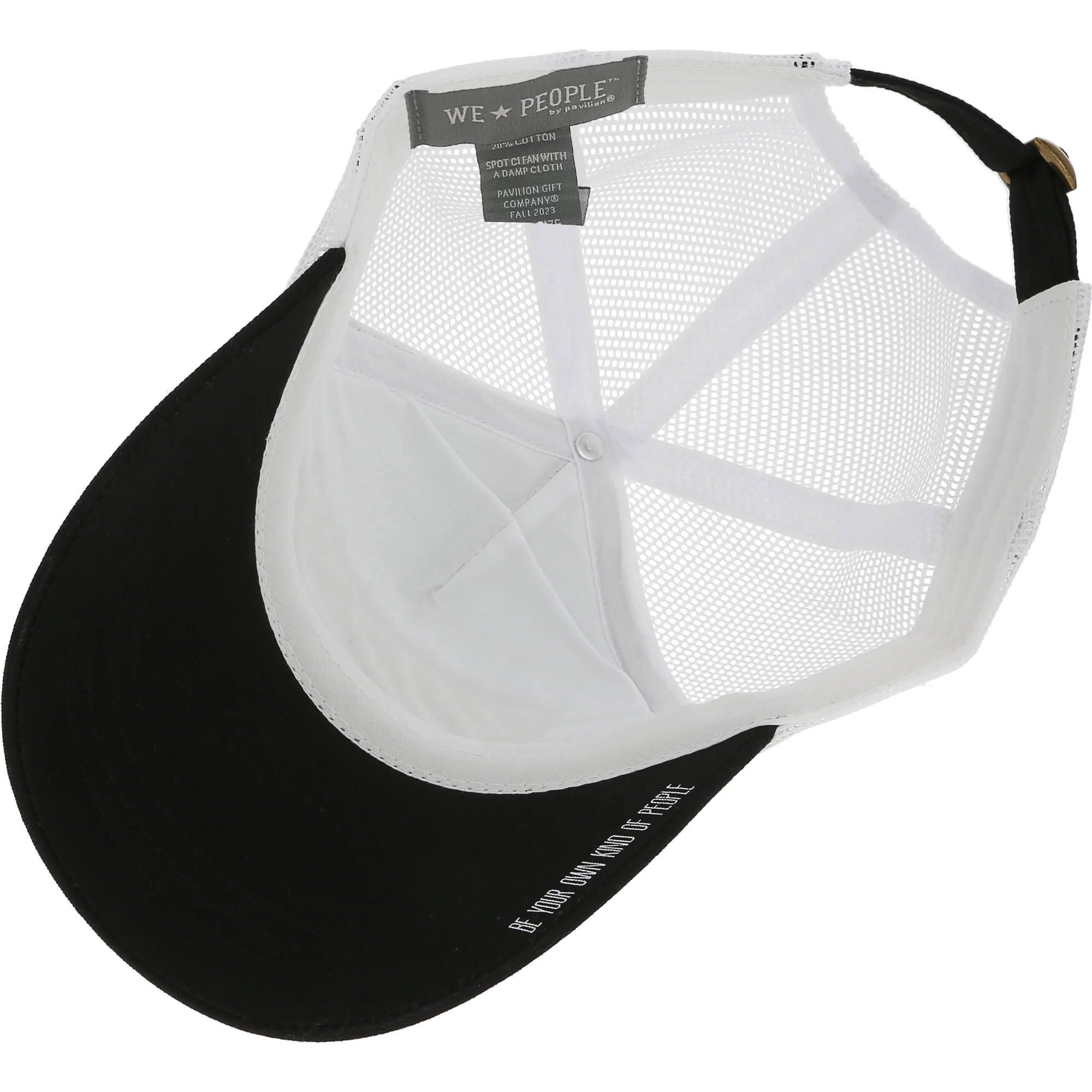 Dog People Adjustable Dark Gray Neoprene Mesh Hat - Image 7