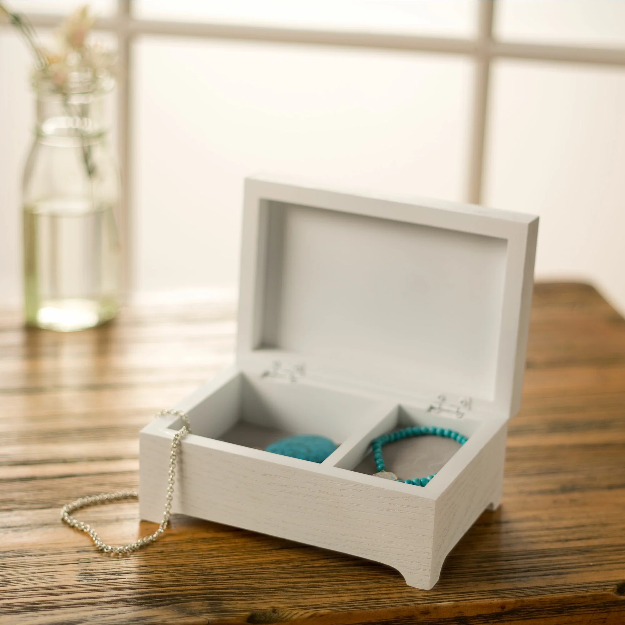 Family 6" x 4" Rectangular Music Box - Image 3