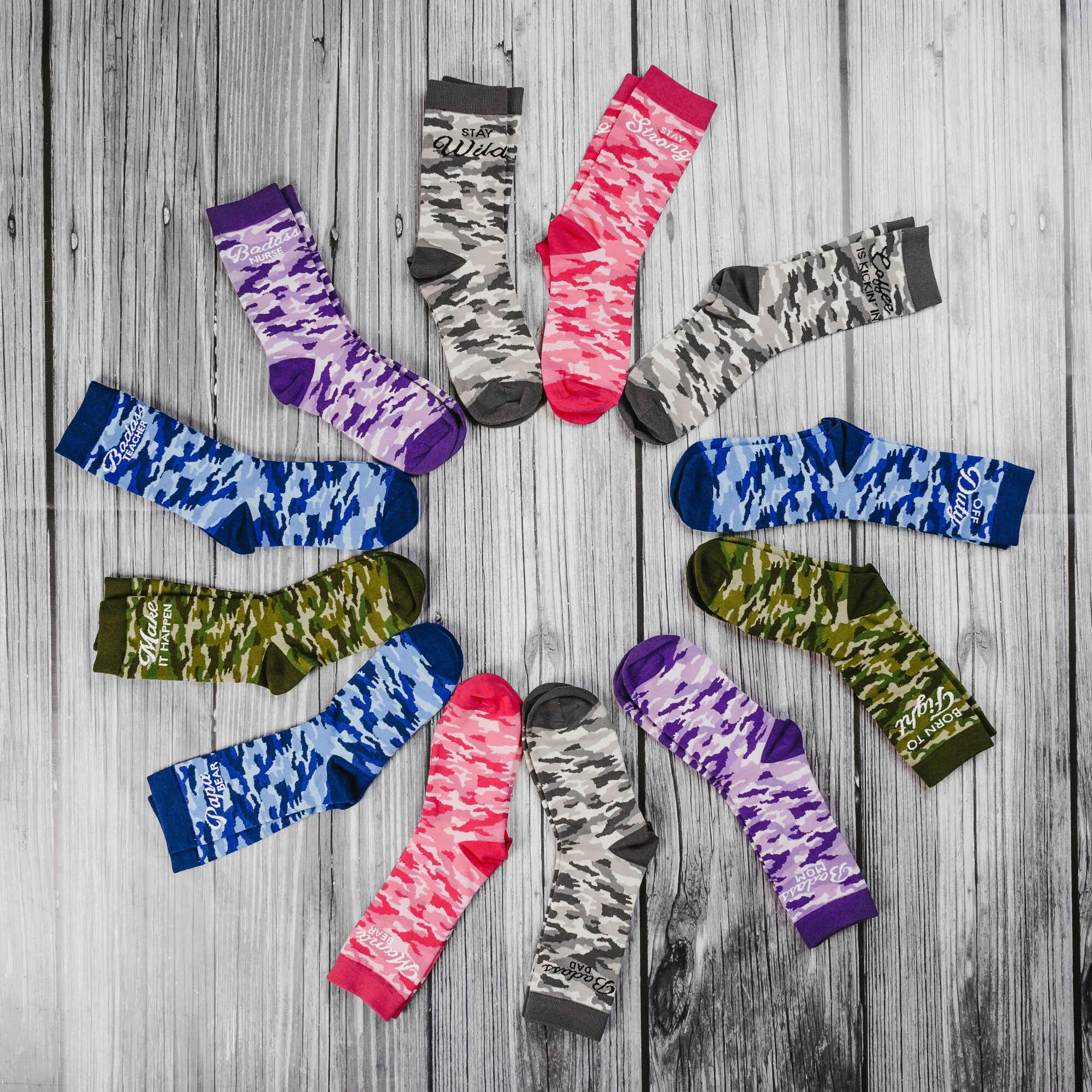 Fight S-M Cotton Blend Sock - Image 4