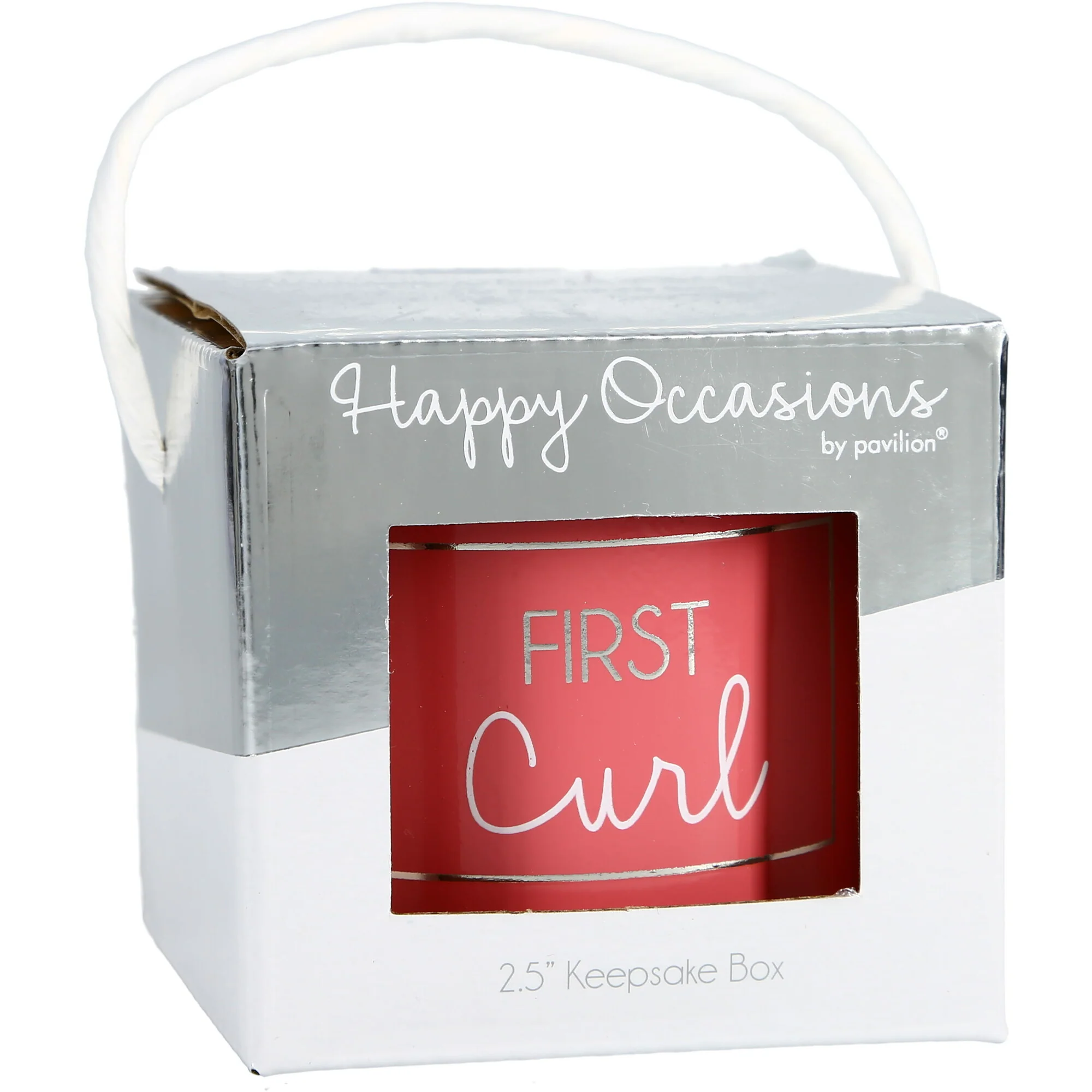 First Curl Pink 2.5" Glass Memory Box - Image 6