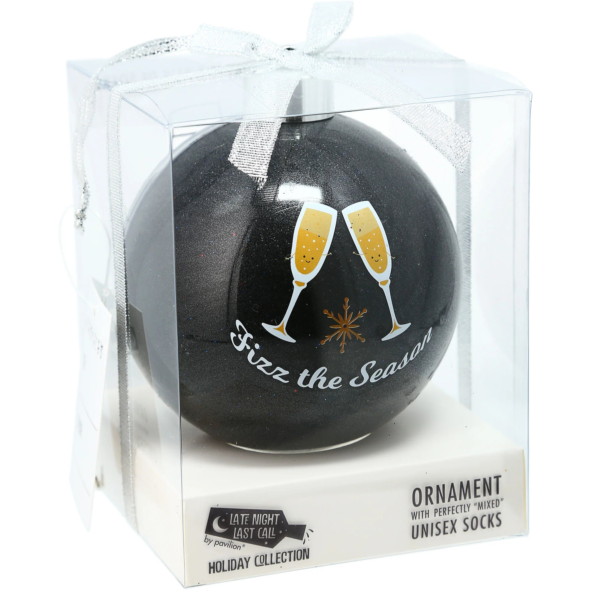 Fizz the Season 4" Ornament with Unisex Holiday Socks - Image 7