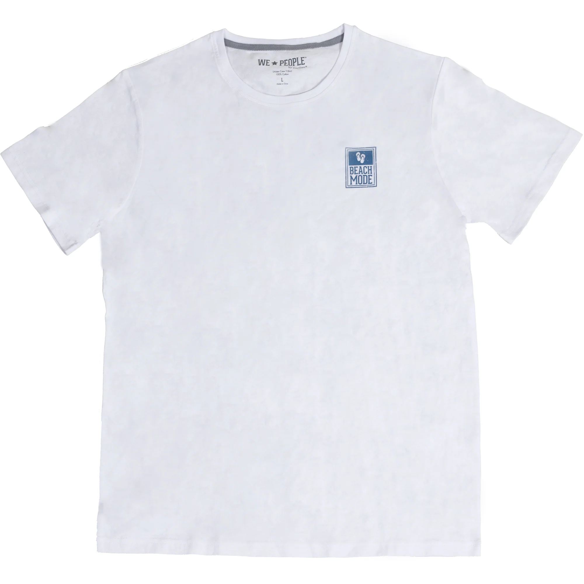 For The Beach Small White Unisex T-Shirt - Image 8