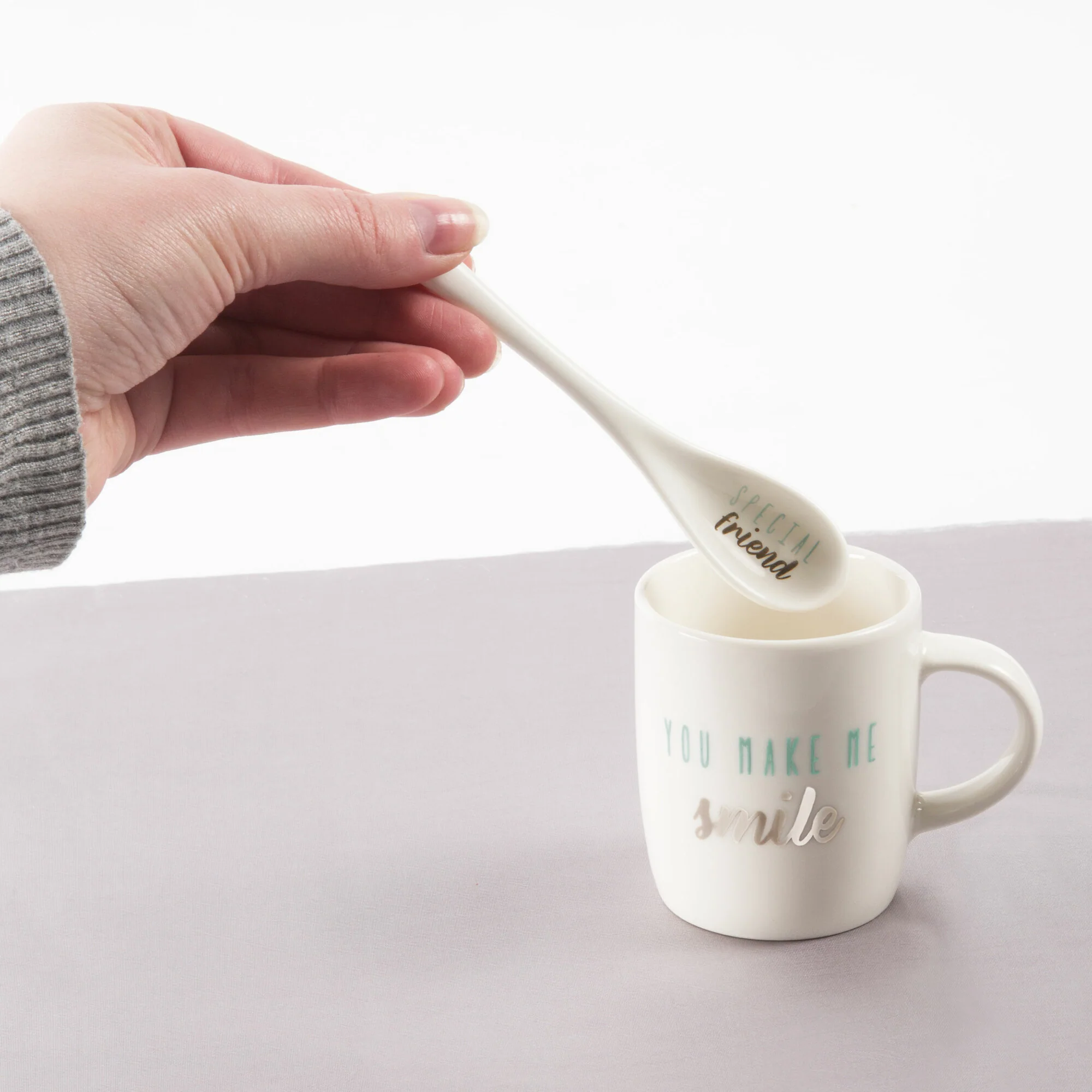 Friend 5" Mini Keepsake Spoon - Image 3