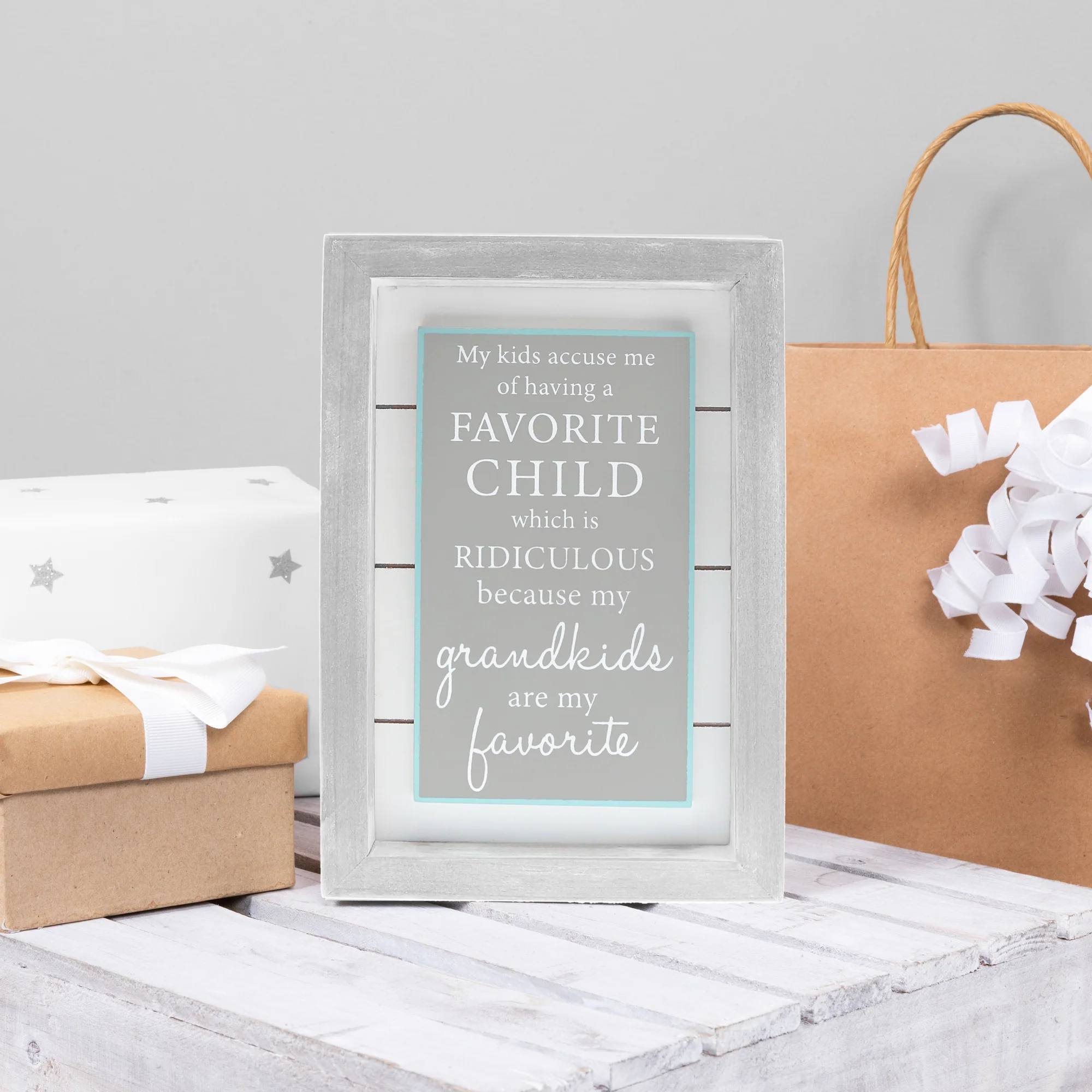 Grandkids 4.5" x 6.5" Plaque - Image 4