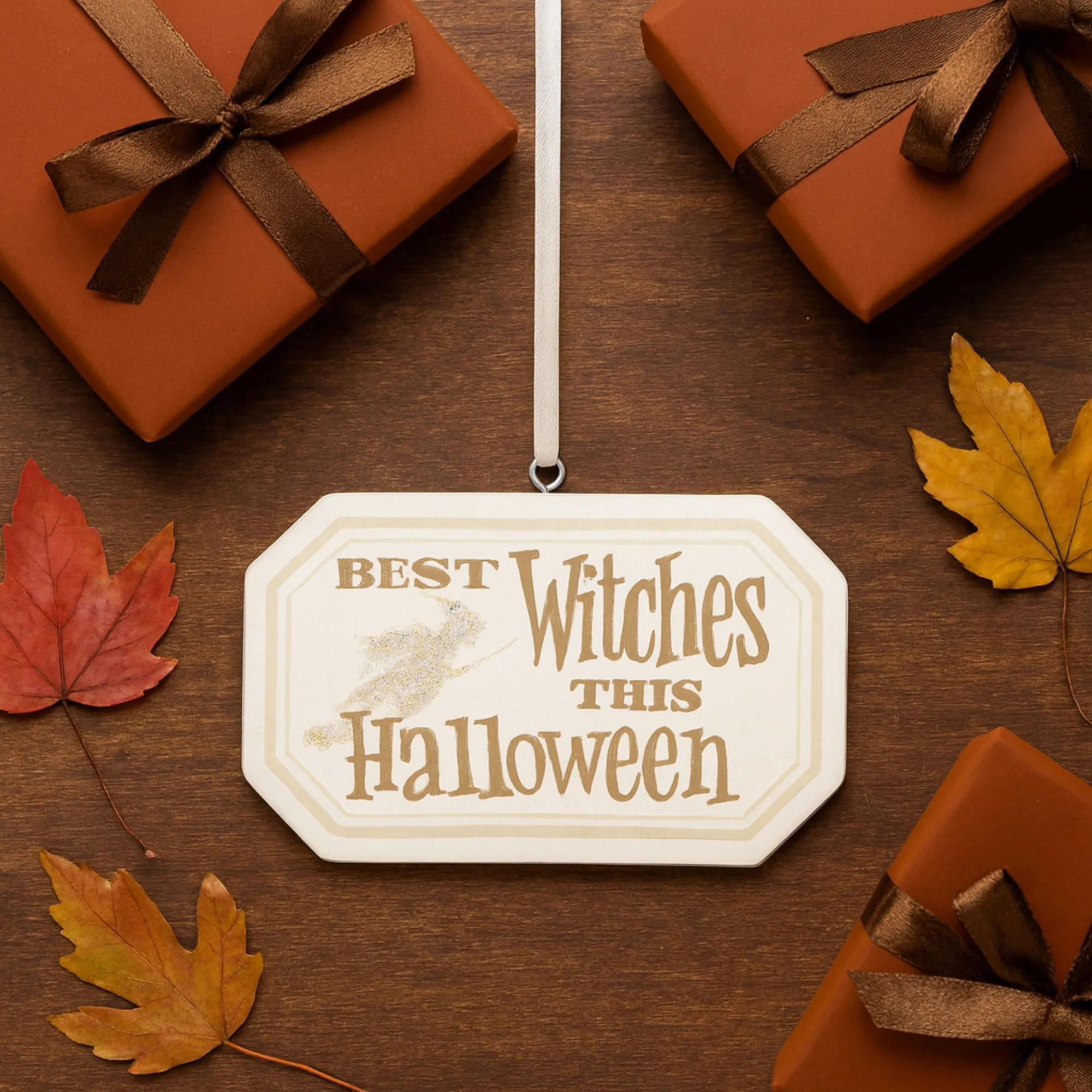 Halloween 3" x 2" Hanging Plaque - Image 4