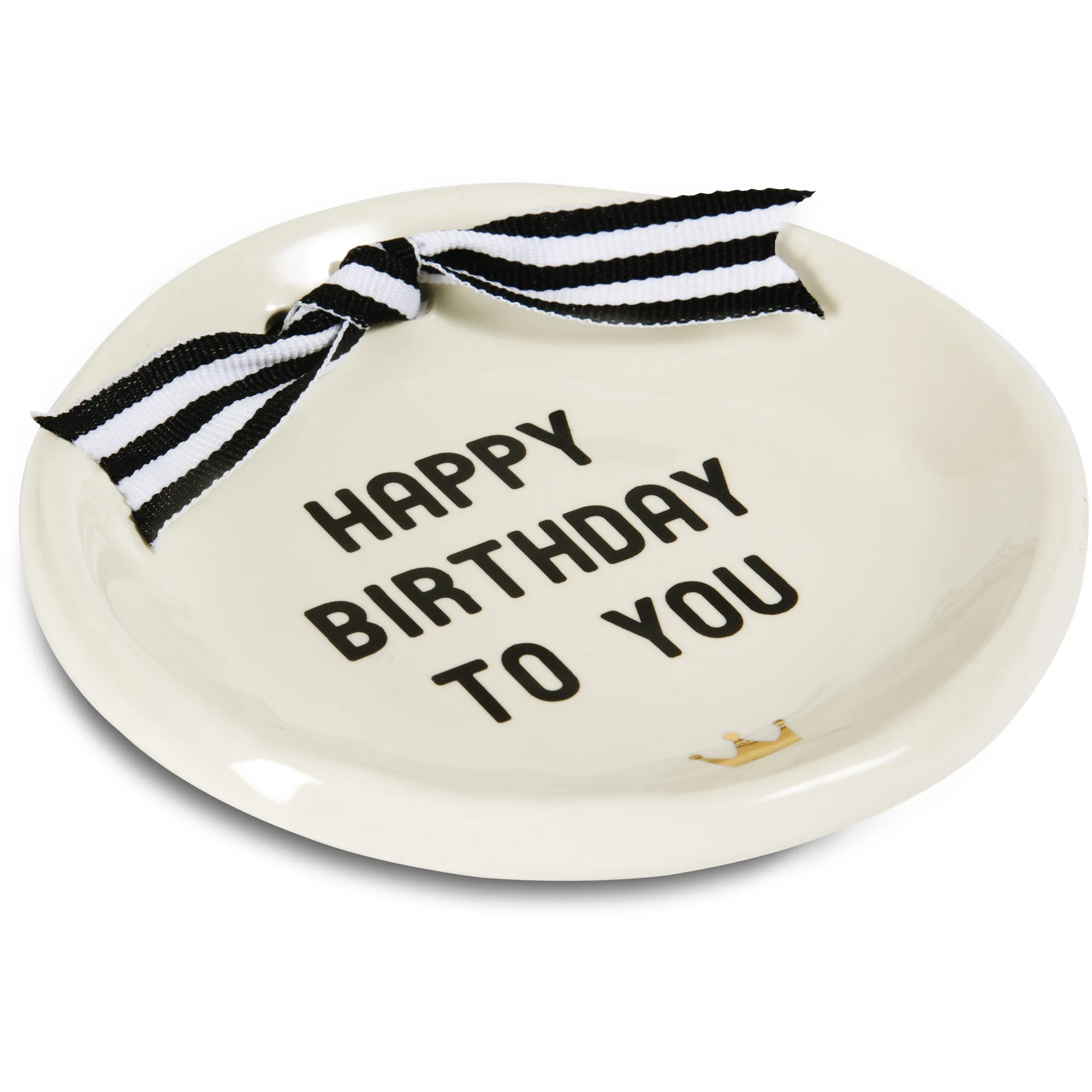 Happy Birthday 4.25" Diameter Round Keepsake Dish - Image 5