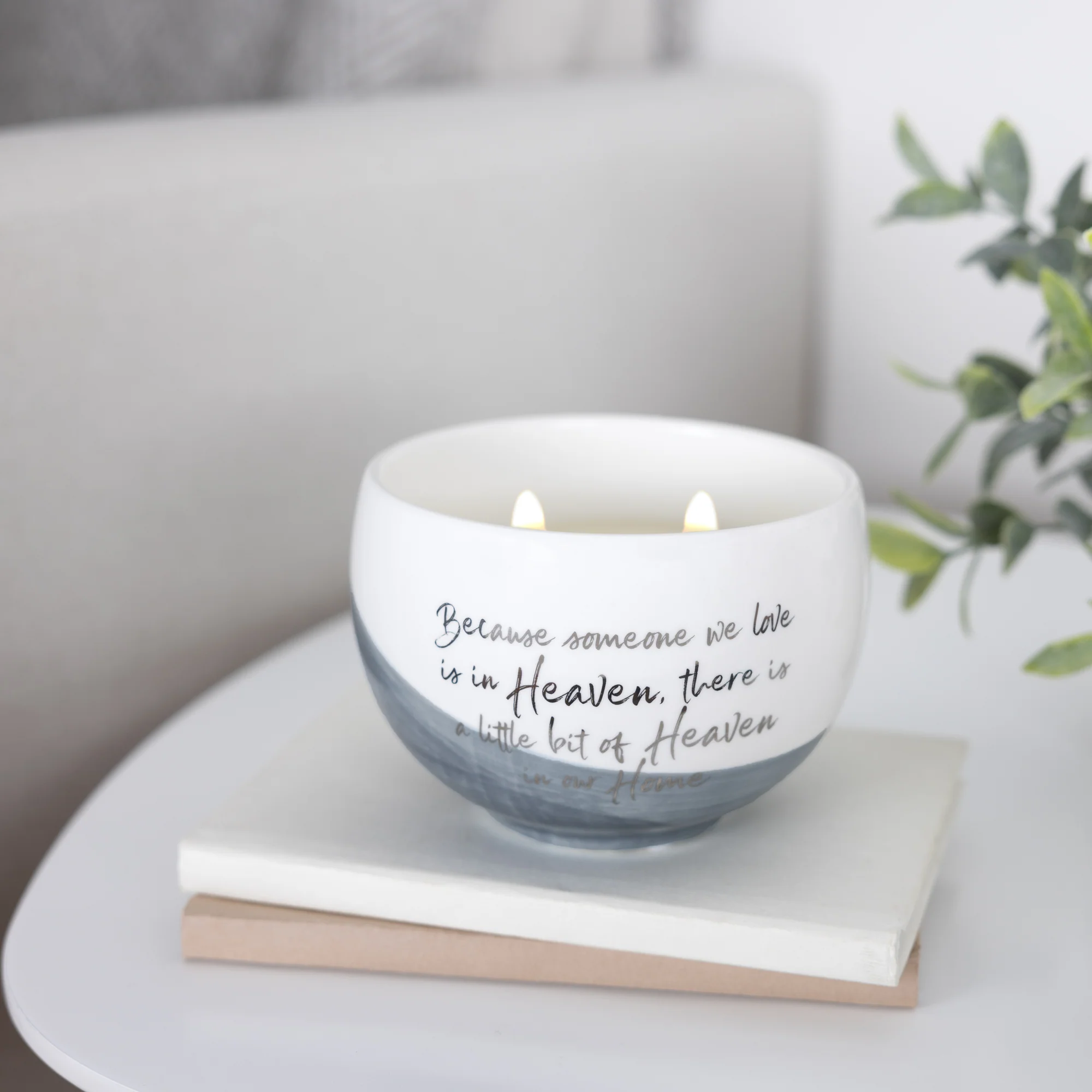 Heaven In Our Home 15 oz 100% Soy Wax Candle Scent: Tranquility - Image 2