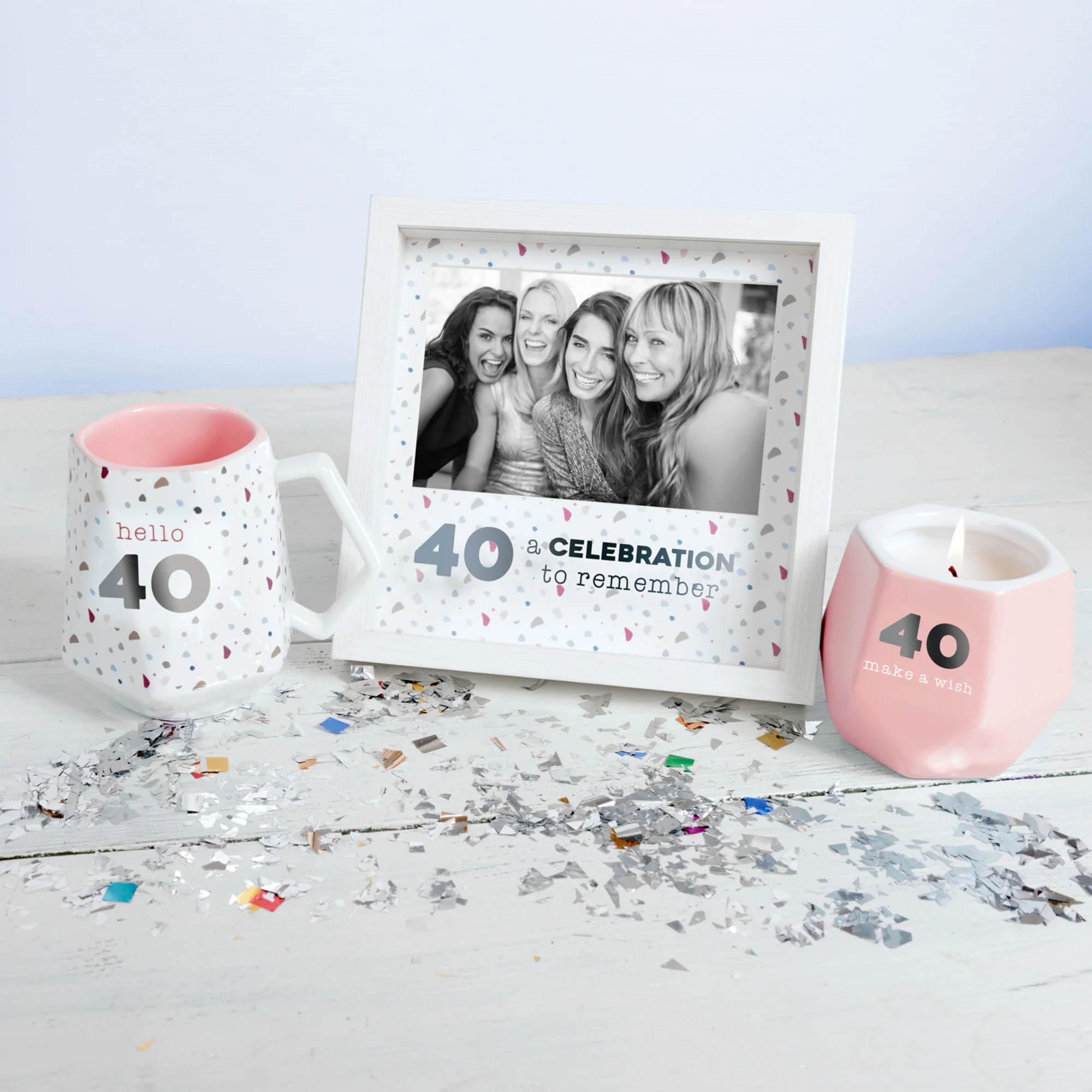 Hello 40 17 oz Geometric Cup - Image 3