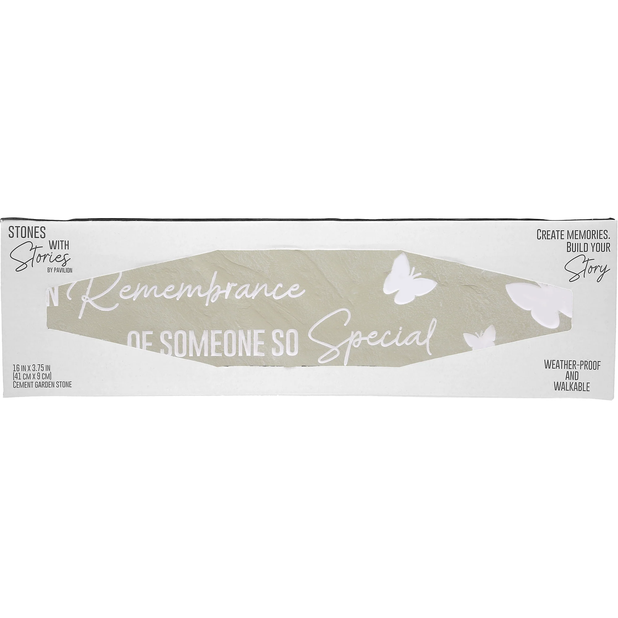In Remembrance 16" x 3.75" Garden Stone - Image 7