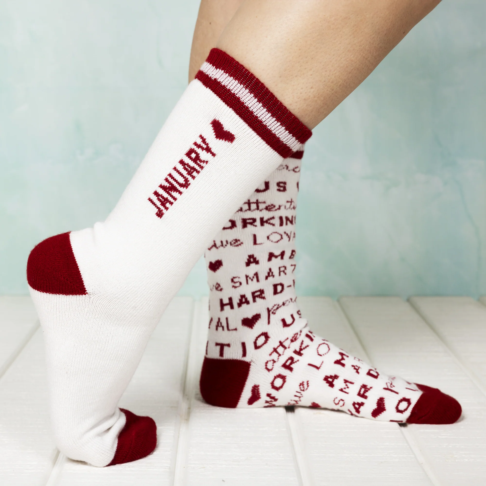January M/L Unisex Crew Sock - Image 2