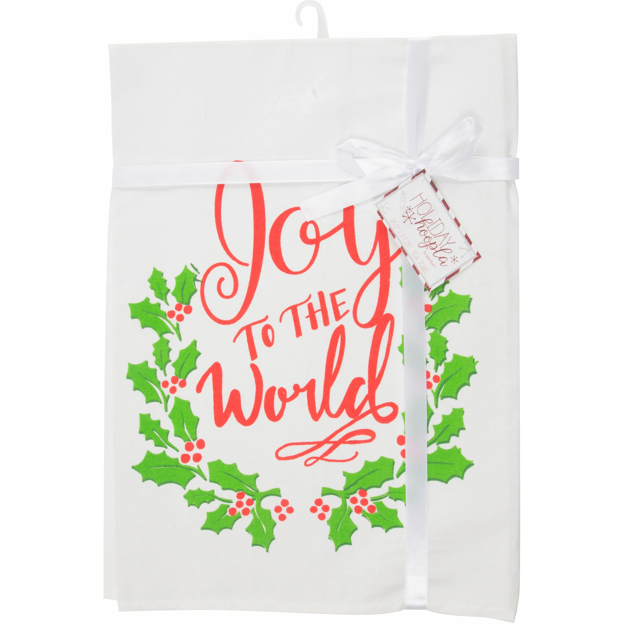 Joy 26.5" x 27.25" Tea Towel - Image 5