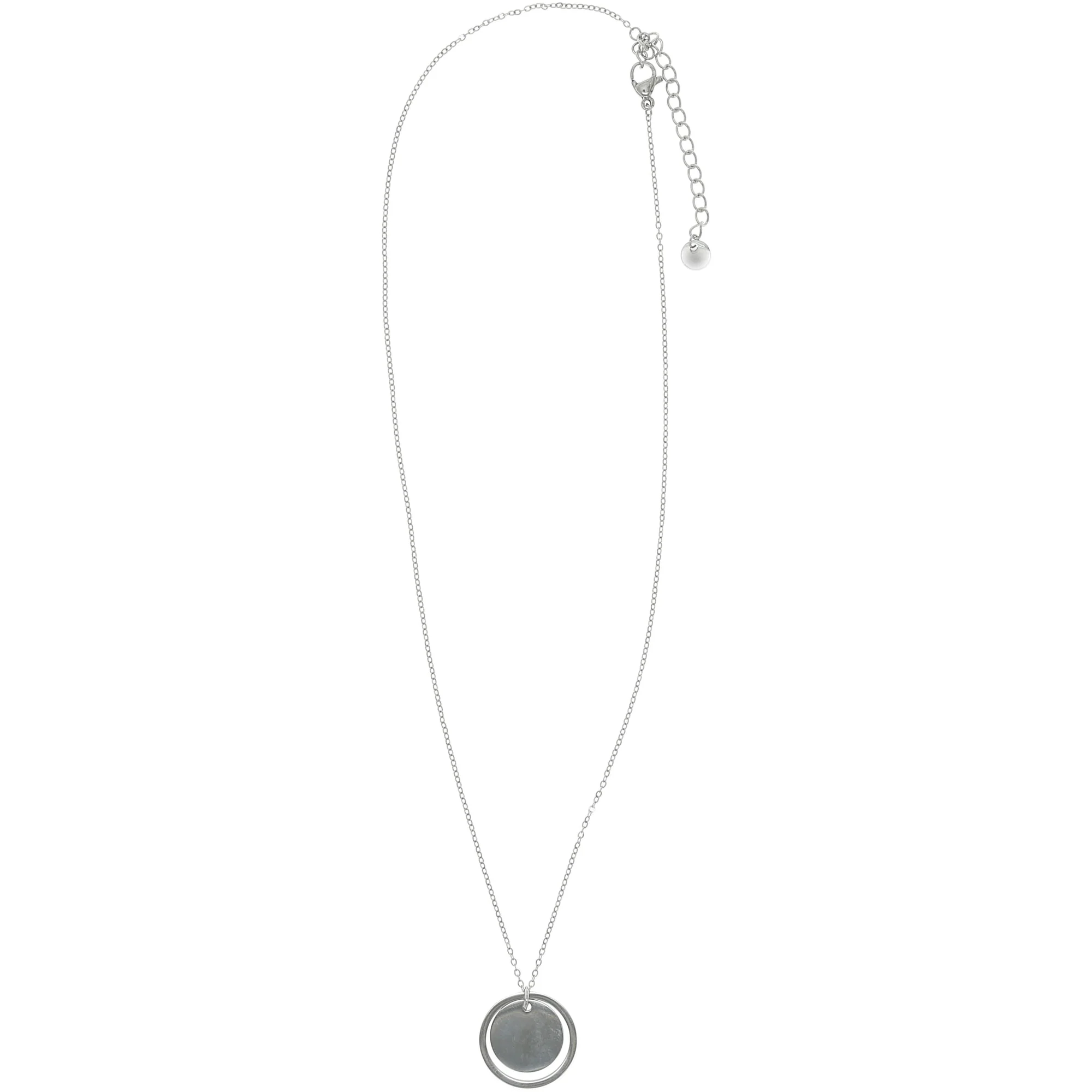 Lake 16.5" - 18.5" Stainless Steel Engraved Necklace in a Bottle - Image 7