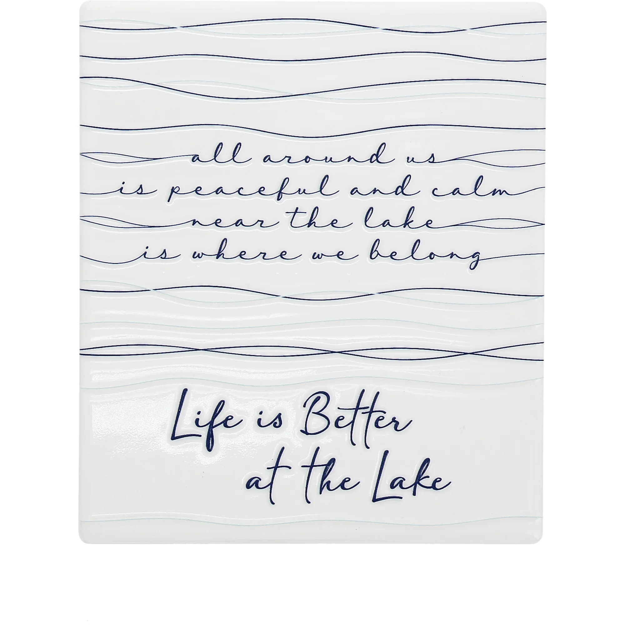 Lake 5.5" Ceramic Plaque - Image 5