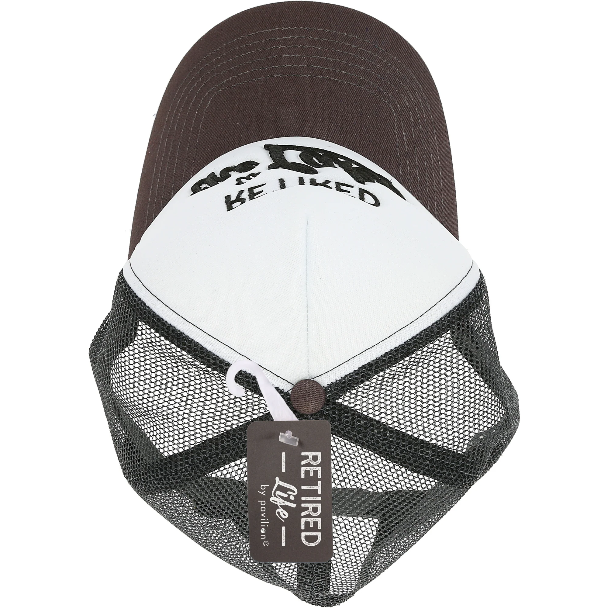 Lake Dark Gray Adjustable Trucker Hats - Image 9