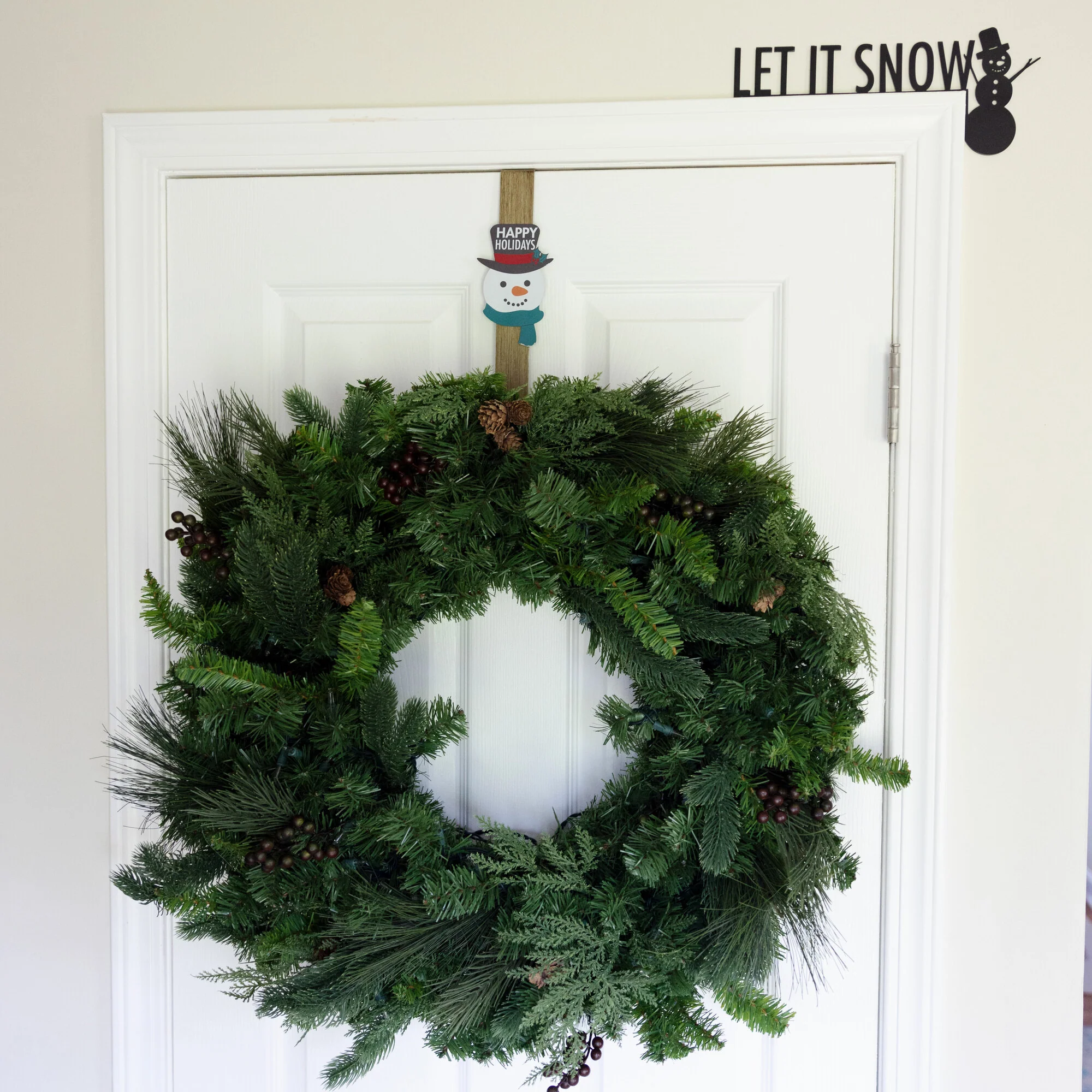 Let It Snow Metal Door Topper - Image 3