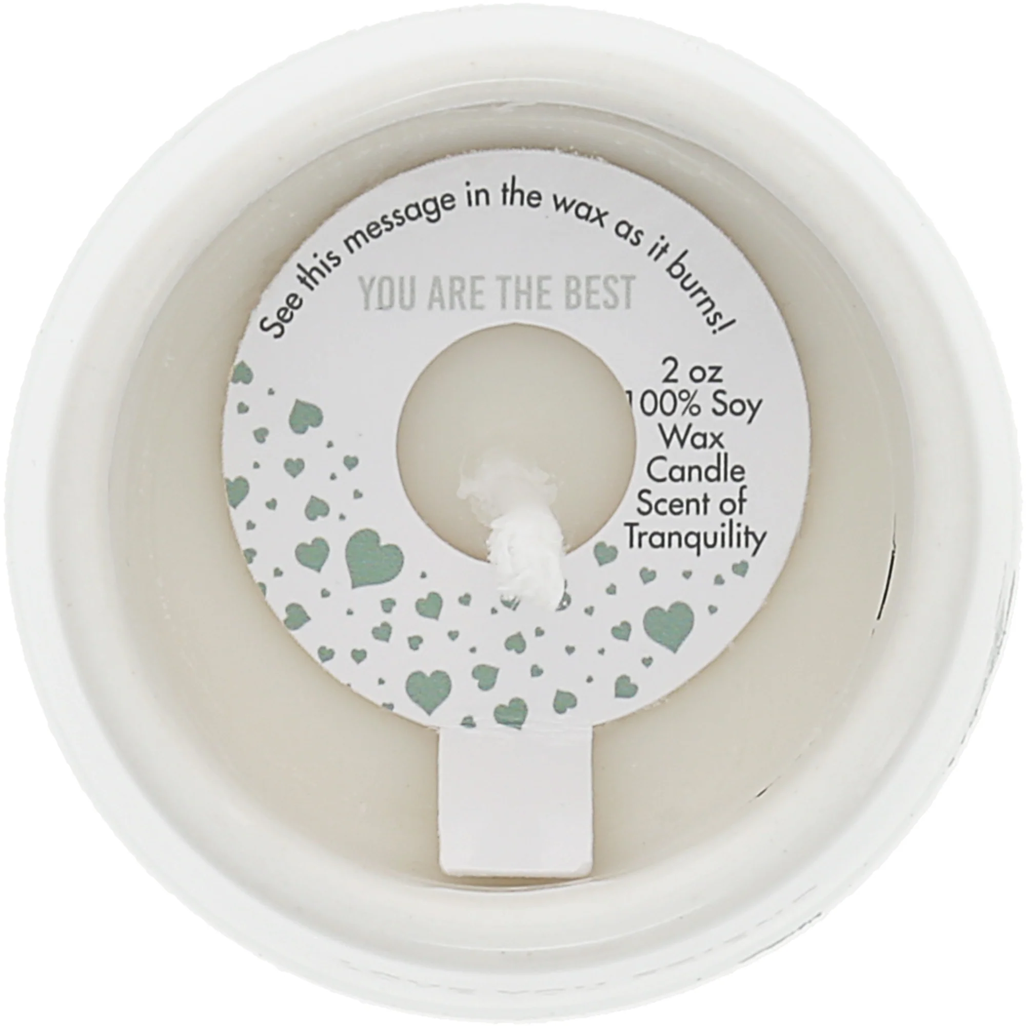 Love You Friend 2 oz - 100% Soy Wax Reveal Candle Scent: Tranquility - Image 7