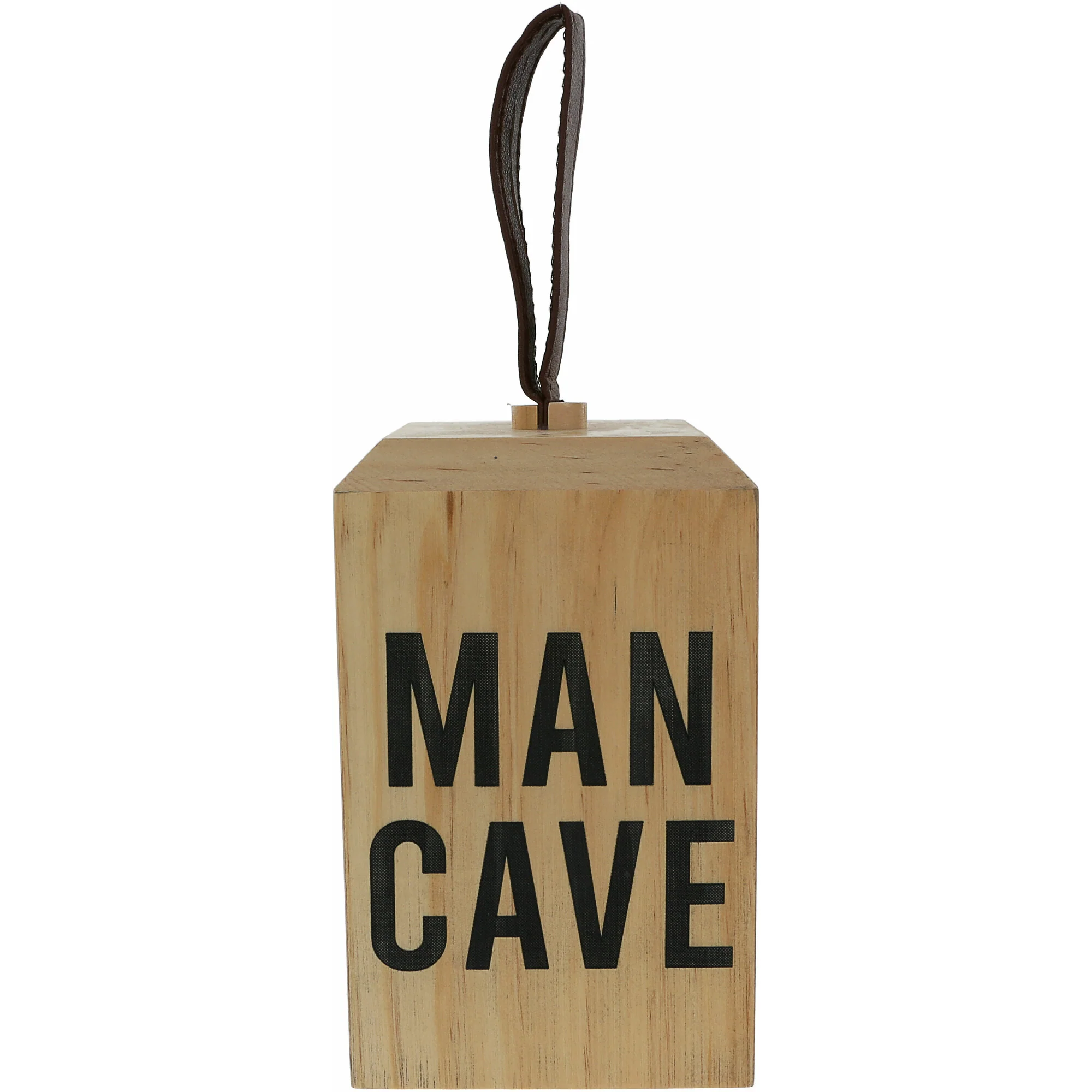 Man Cave Wooden Door Stop - Image 7