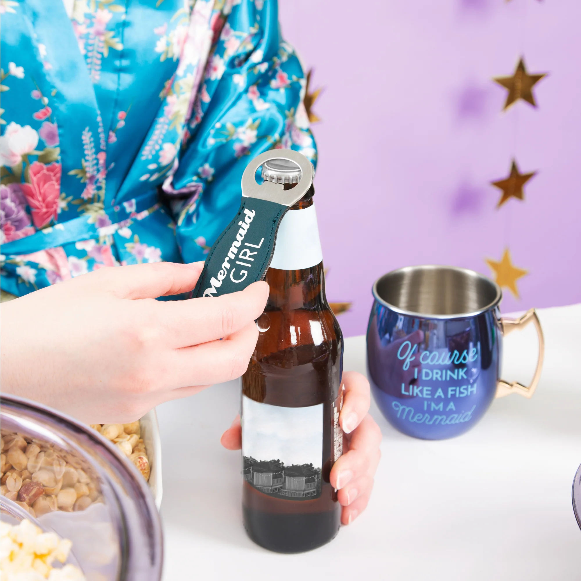 Mermaid Bottle Opener Keyring - Image 2