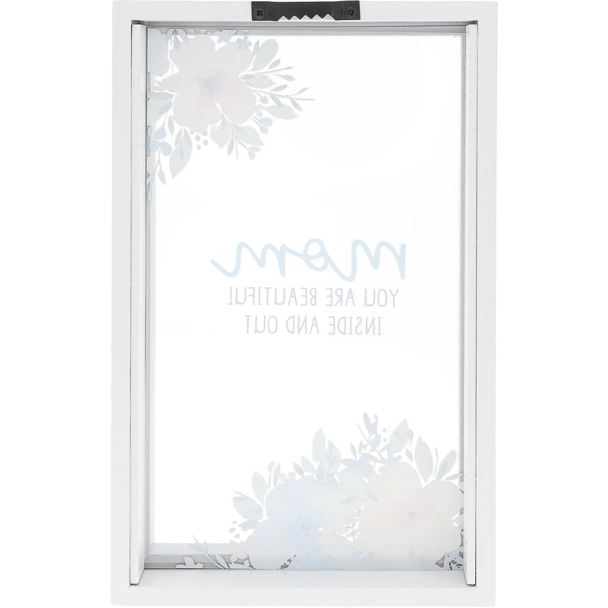Mom 5.5" x 8.5" Framed Glass Plaque - Image 6