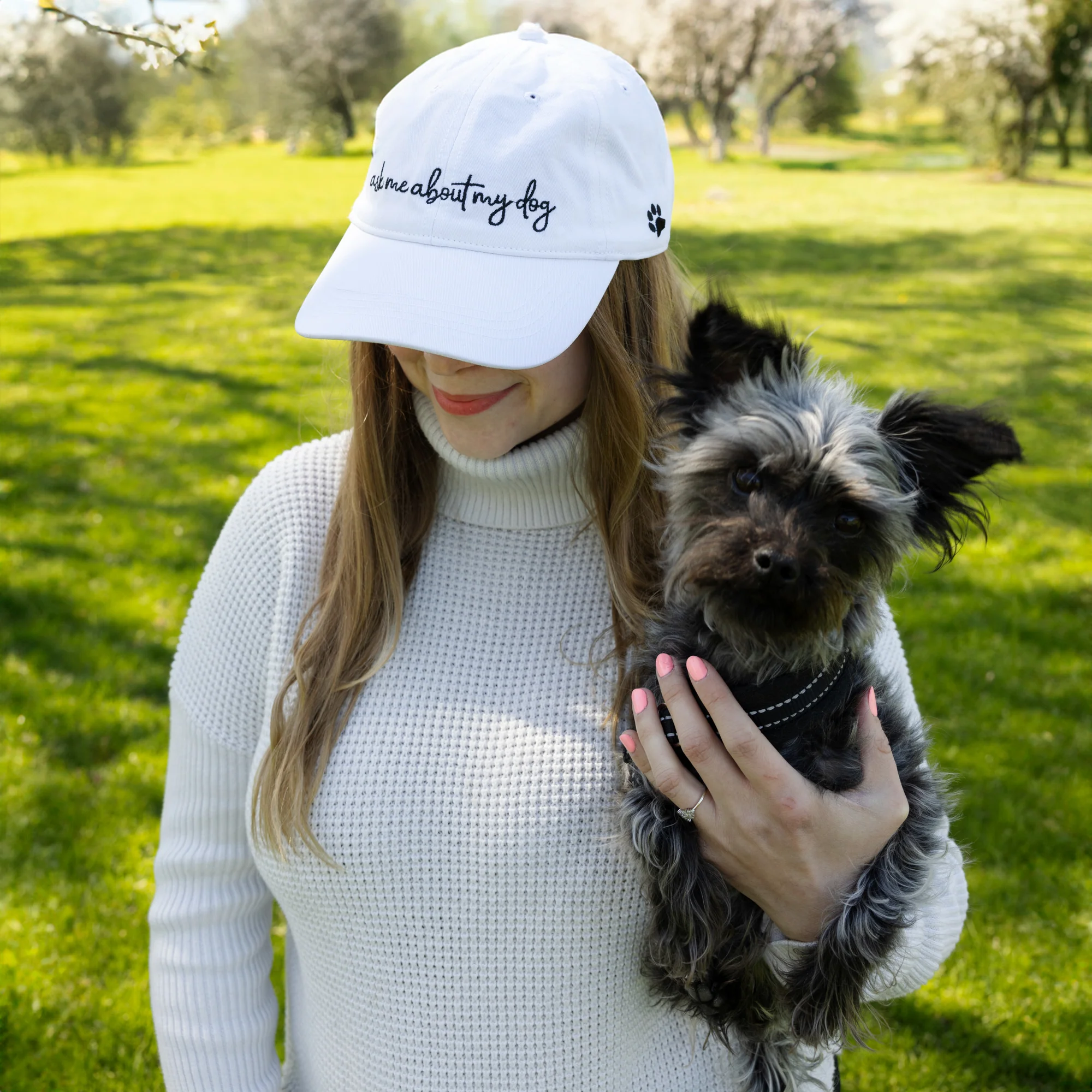 My Dog White Adjustable Hat - Image 2