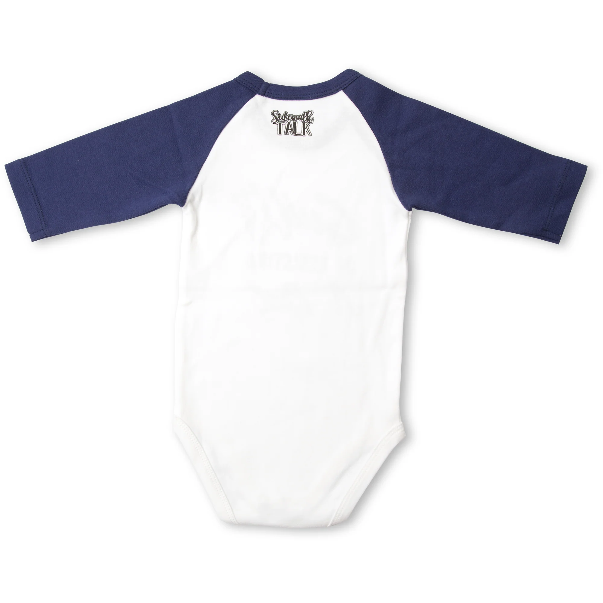 Newsfeed 12-24 Months 3/4 Length Navy Sleeve Onesie - Image 5