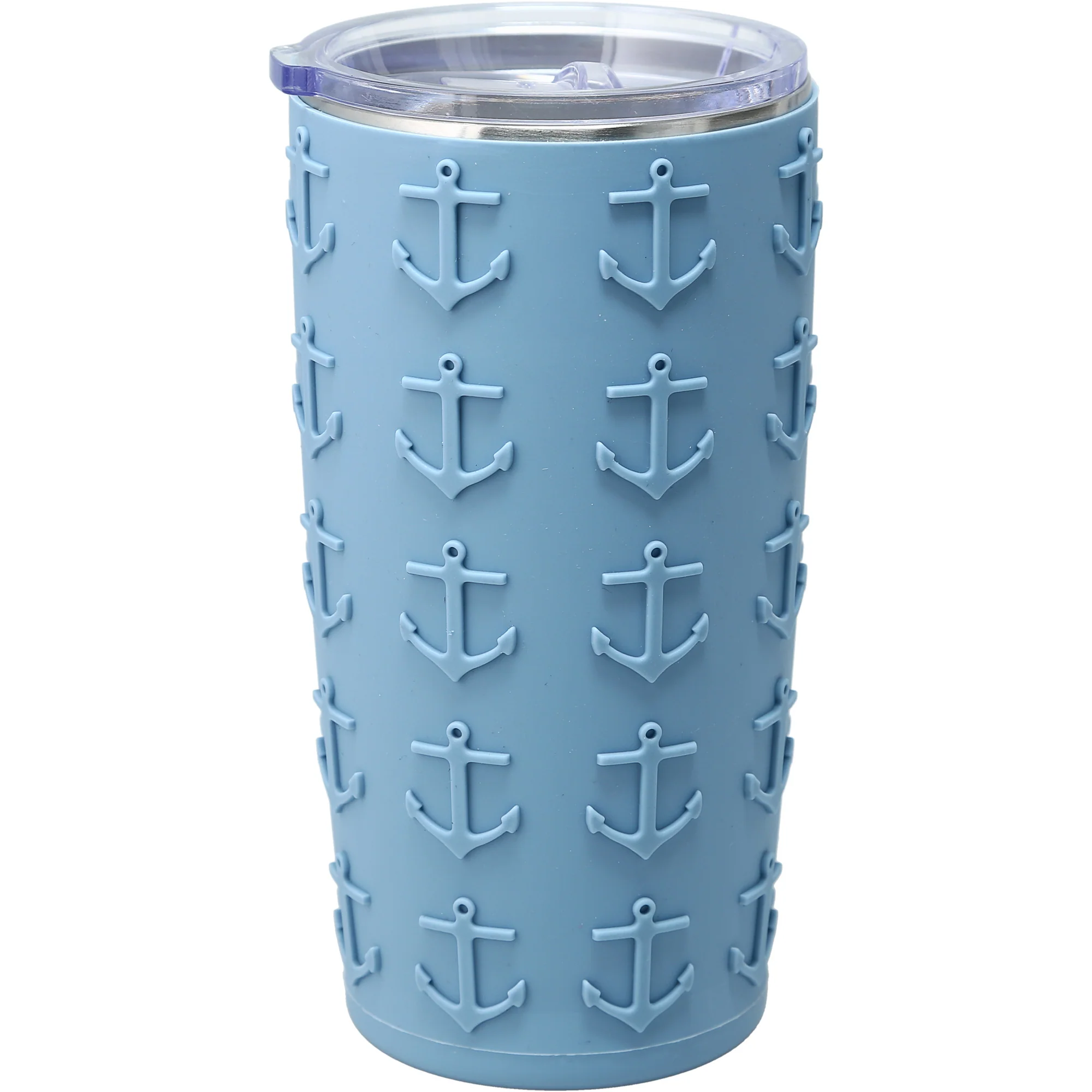 Out at the Lake 20 oz Travel Tumbler with 3D Silicone Wrap - Image 8
