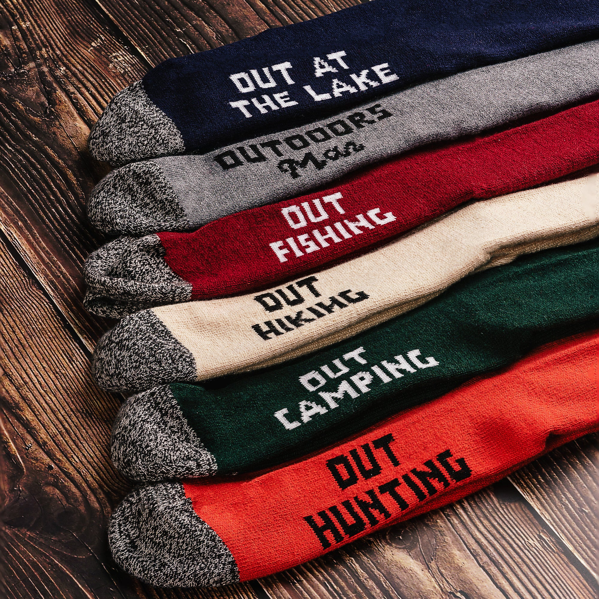 Out Fishing Men's Socks - Image 3