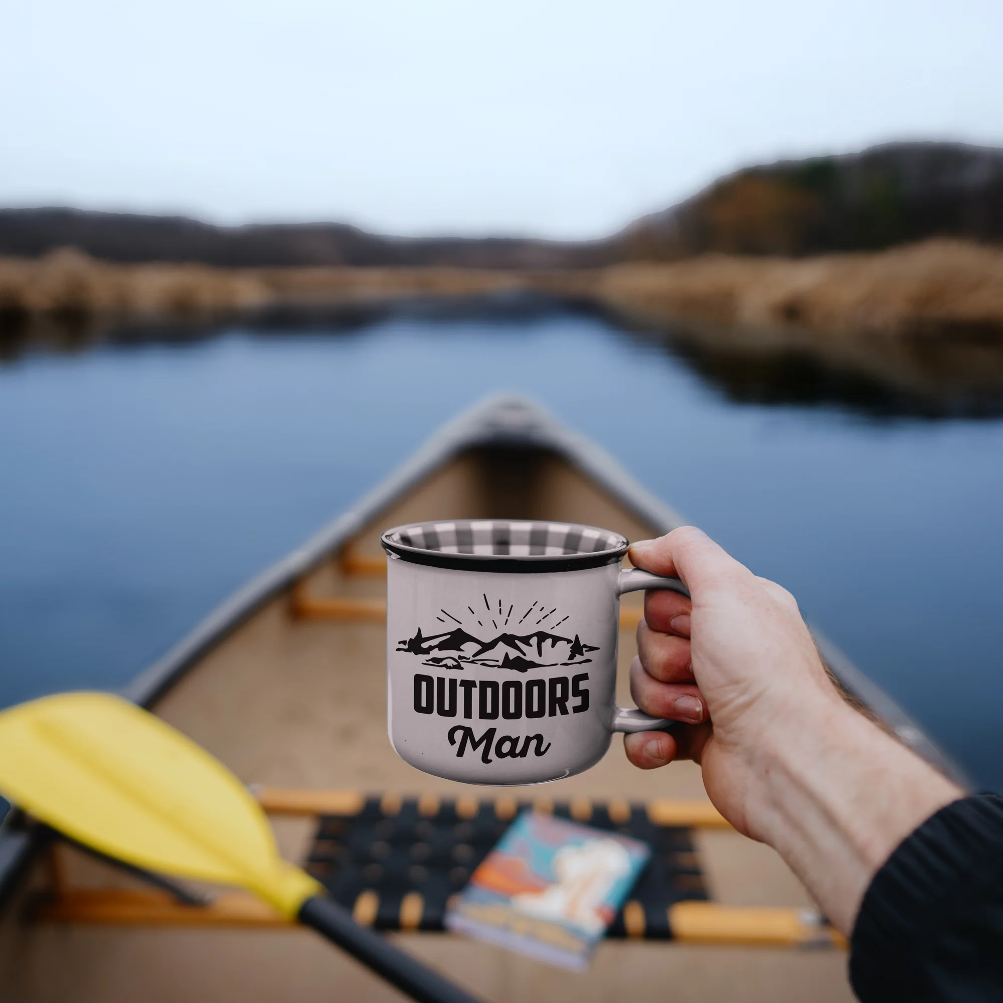Outdoors Man 18 oz Mug - Image 5