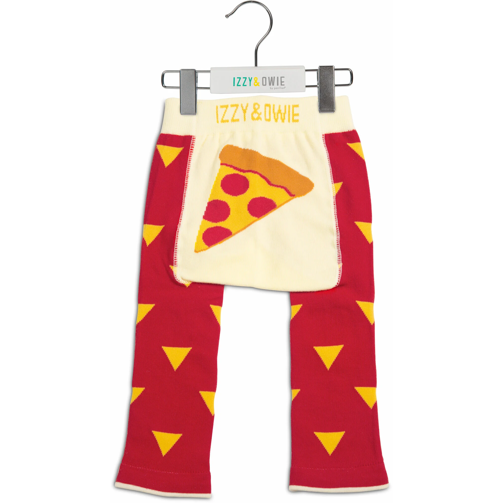 Red and Orange Pizza 12-24 Months Baby Leggings - Image 6
